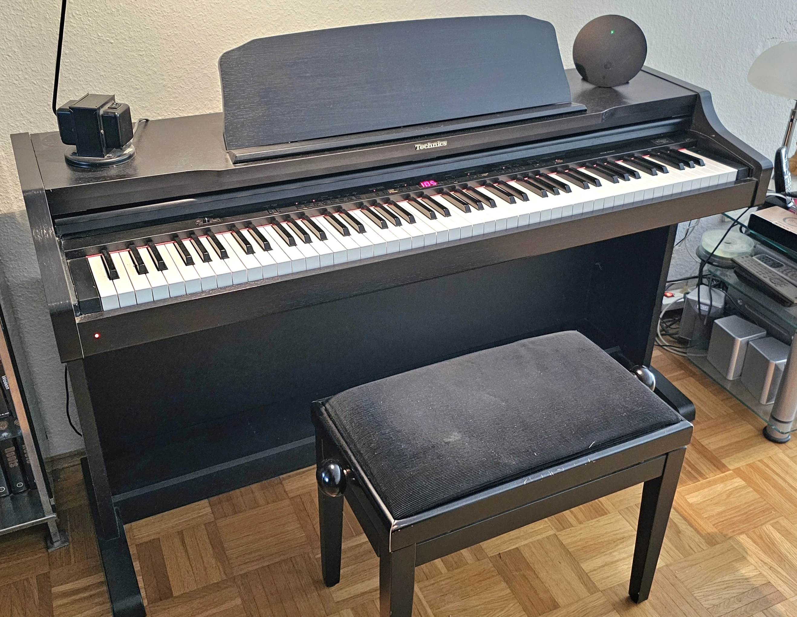 offenes Klavier