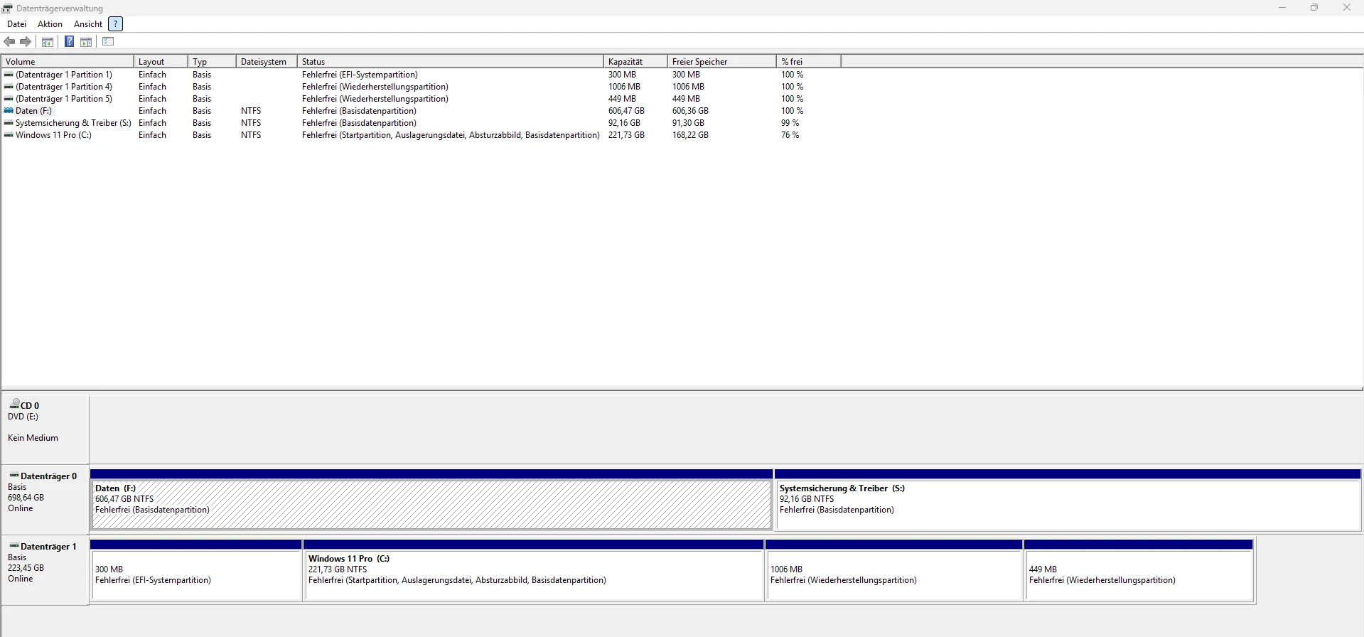 Systeminfo-Screenshot