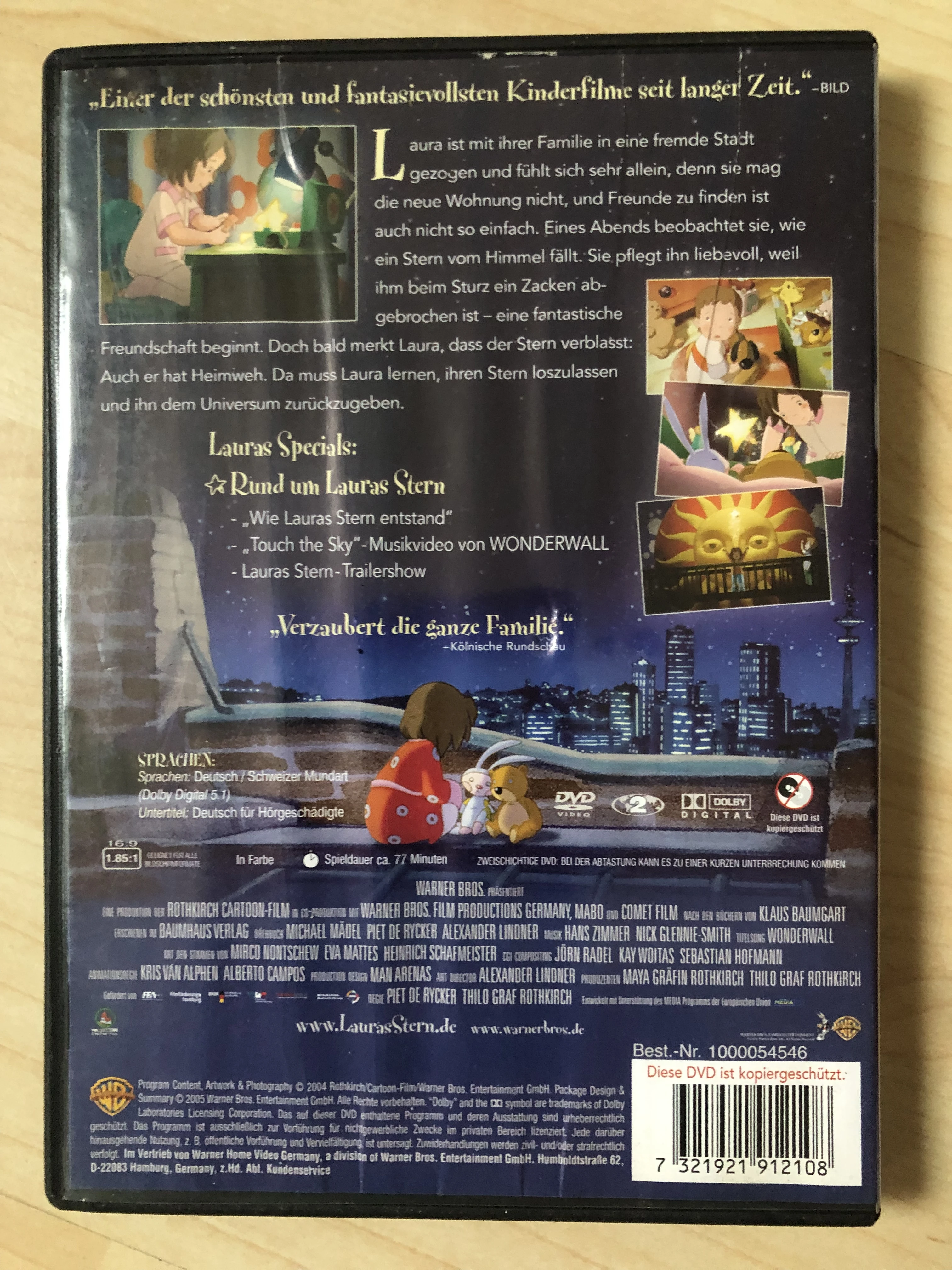 Lauras Stern - DVD Der Kinofilm 