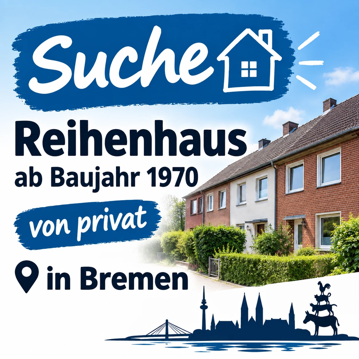 Reihenhaus in HB gesucht