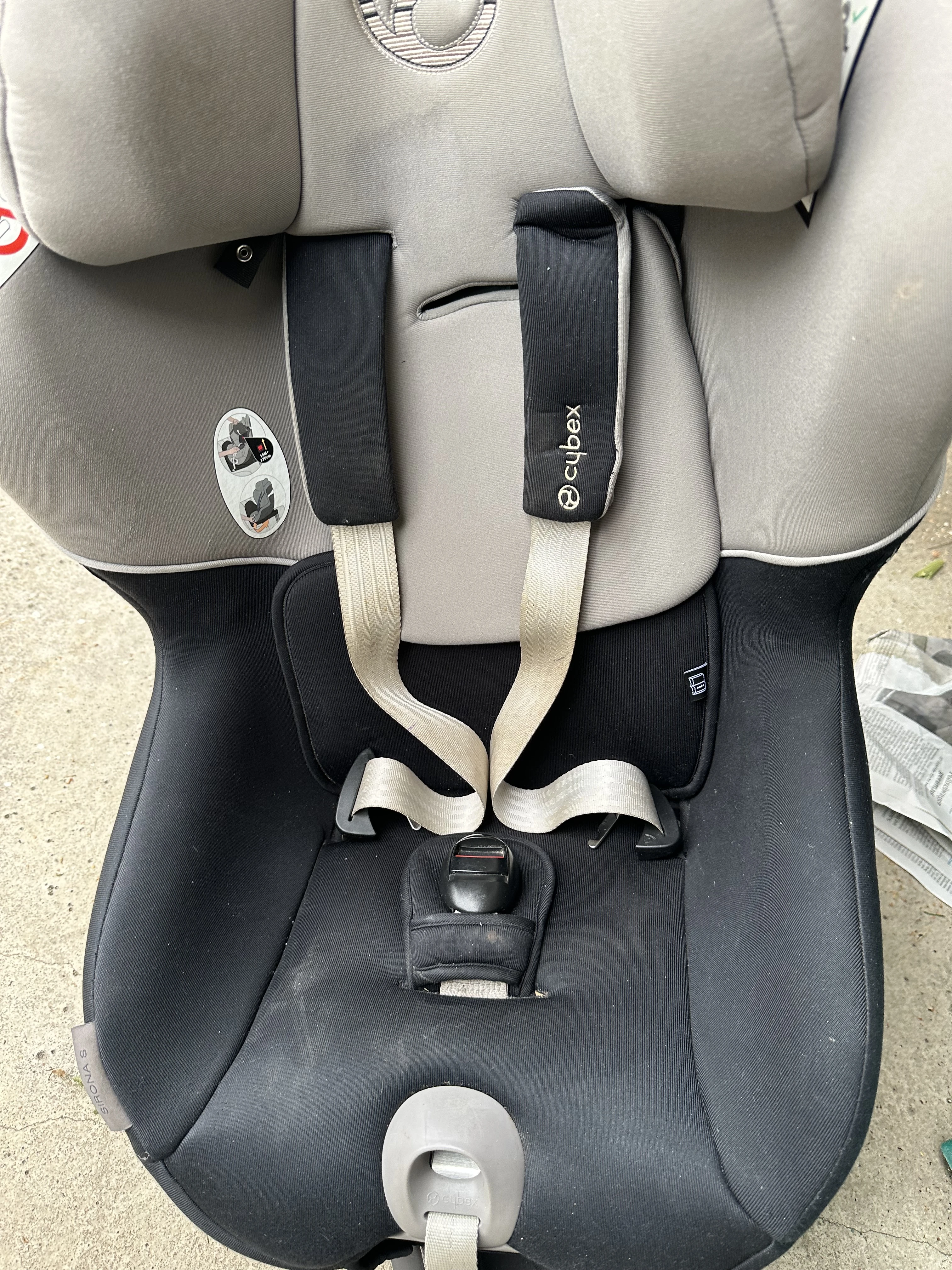 Cybex Kindersitz Babyschale Grau Schwarz