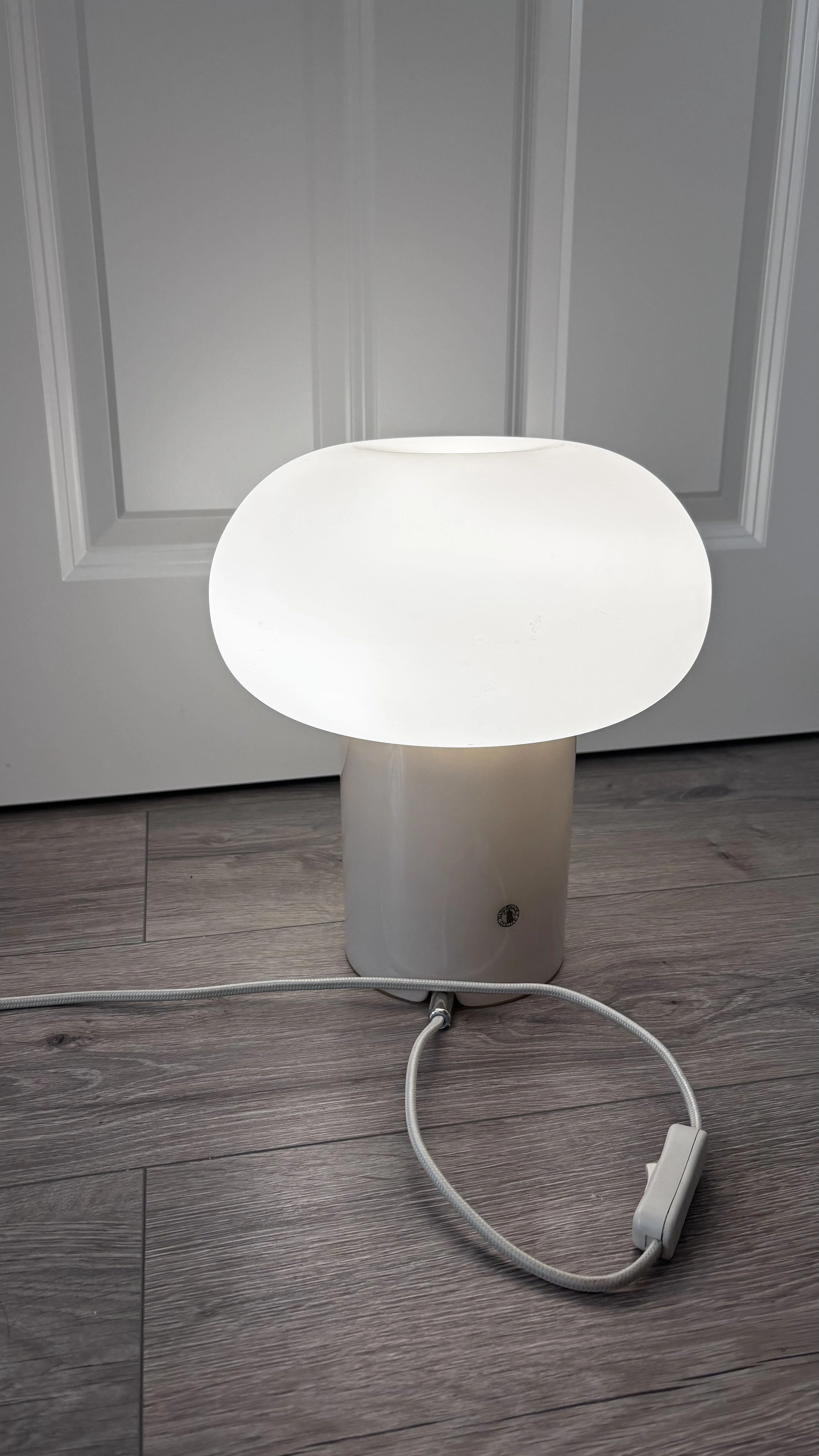 Wenn die Lampe an ist
