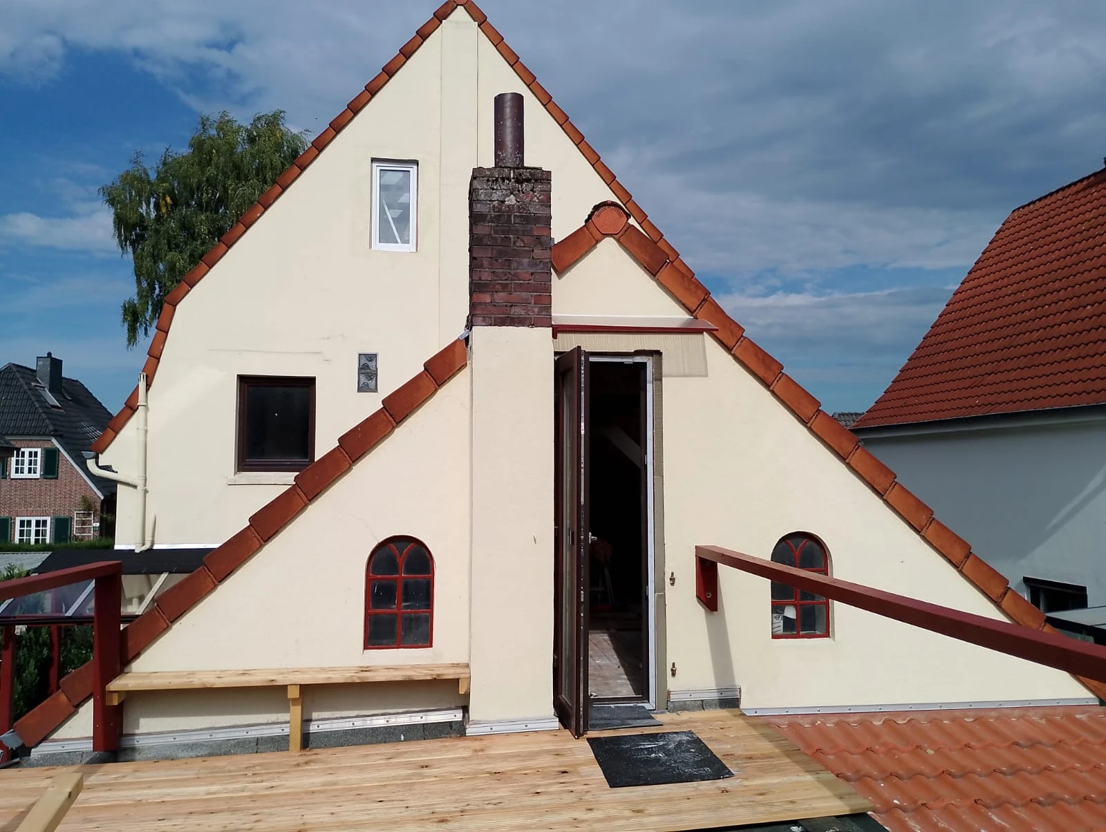 Dachterrasse Anbau