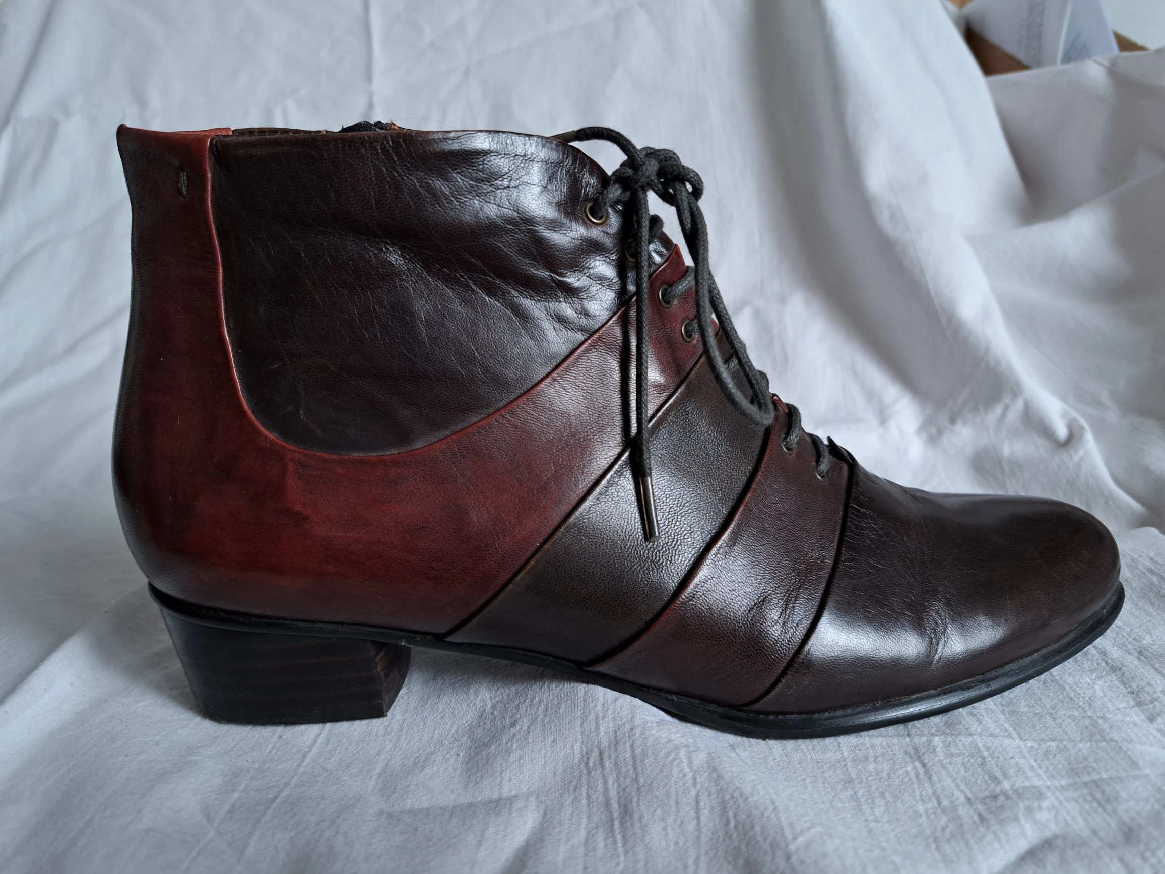 Stiefelette außenseite