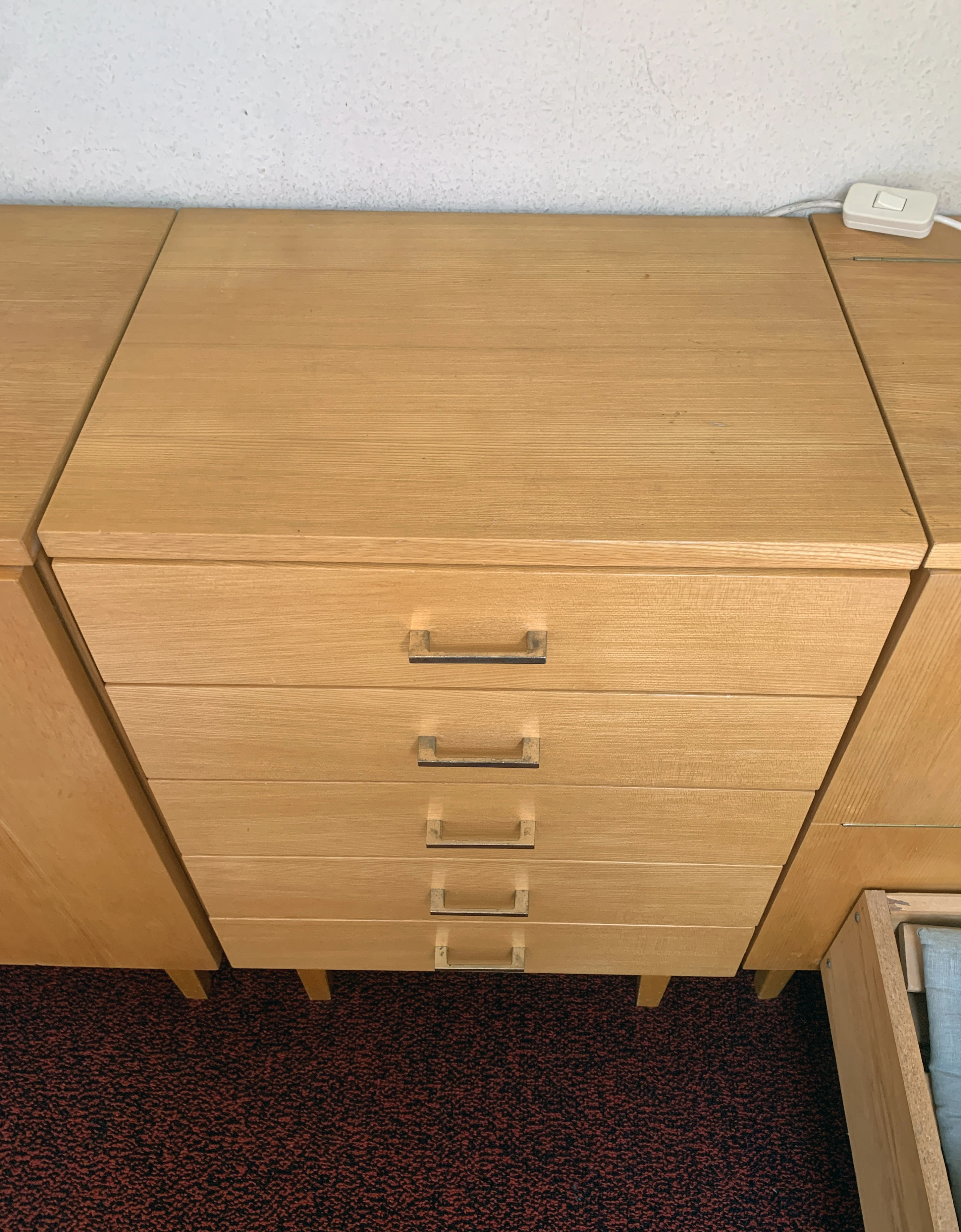 Schubladenschrank Kommode 5 Schubladen von oben