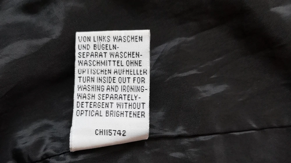 Waschzettel