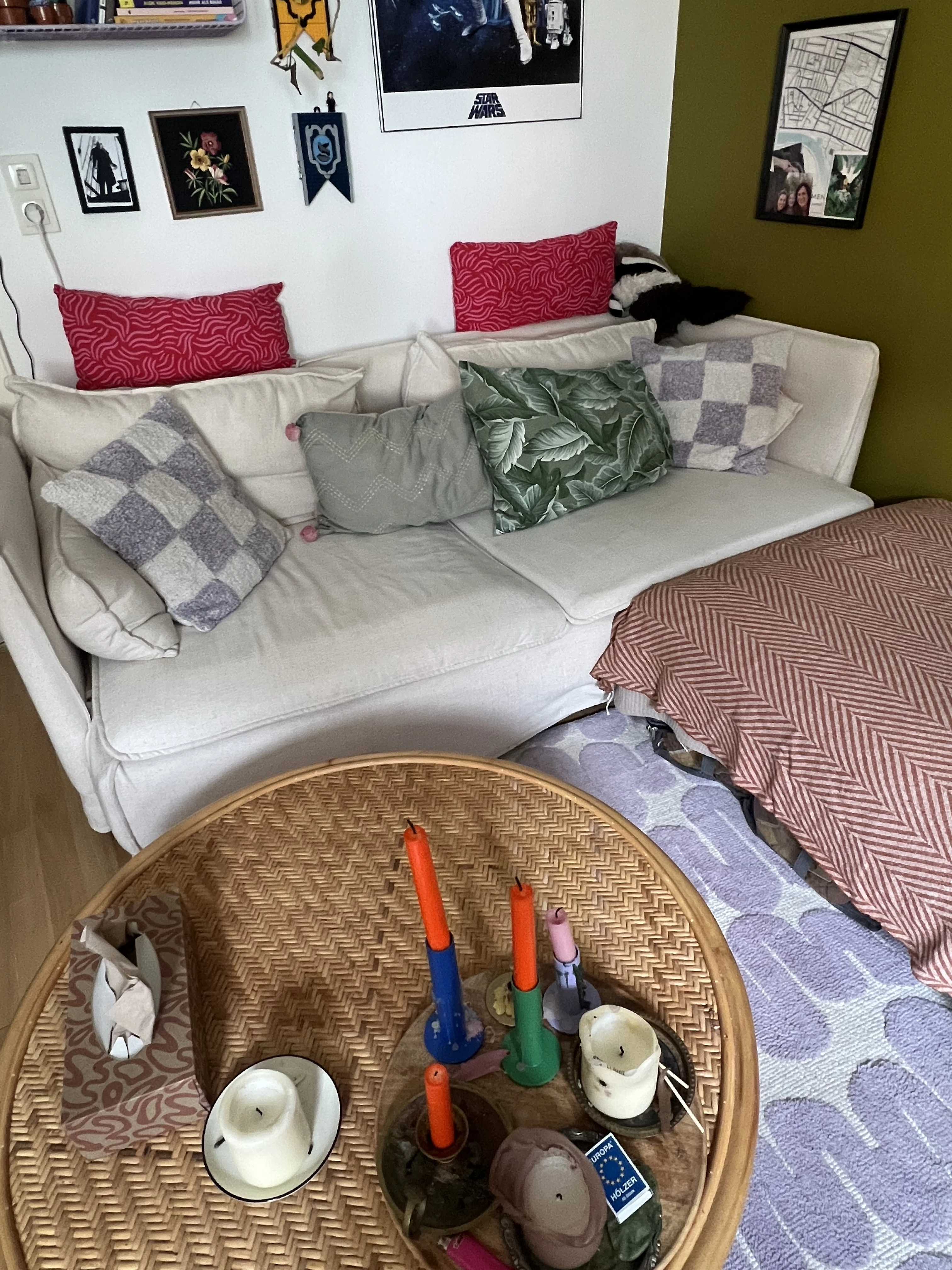 Sofa im aktuell Zustand 