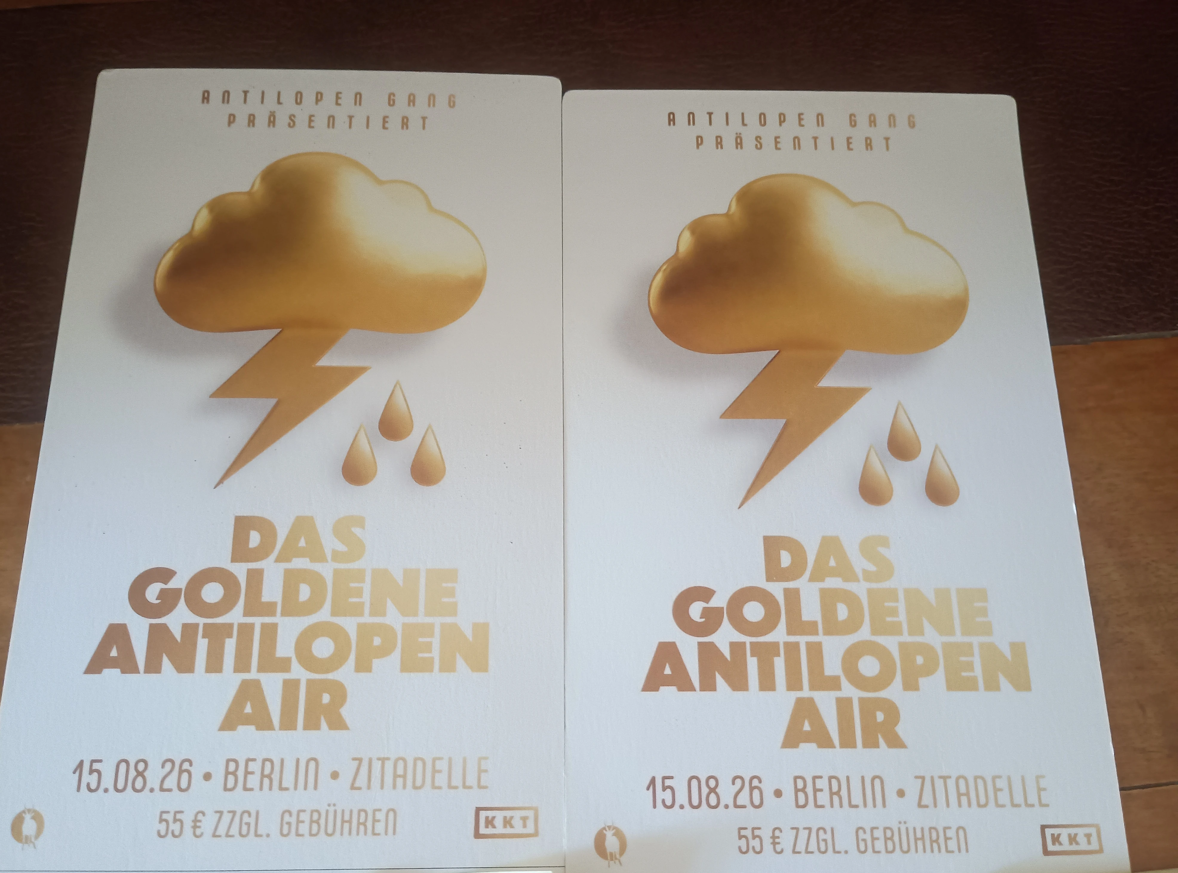 2 Konzerttickets Antilopen Air