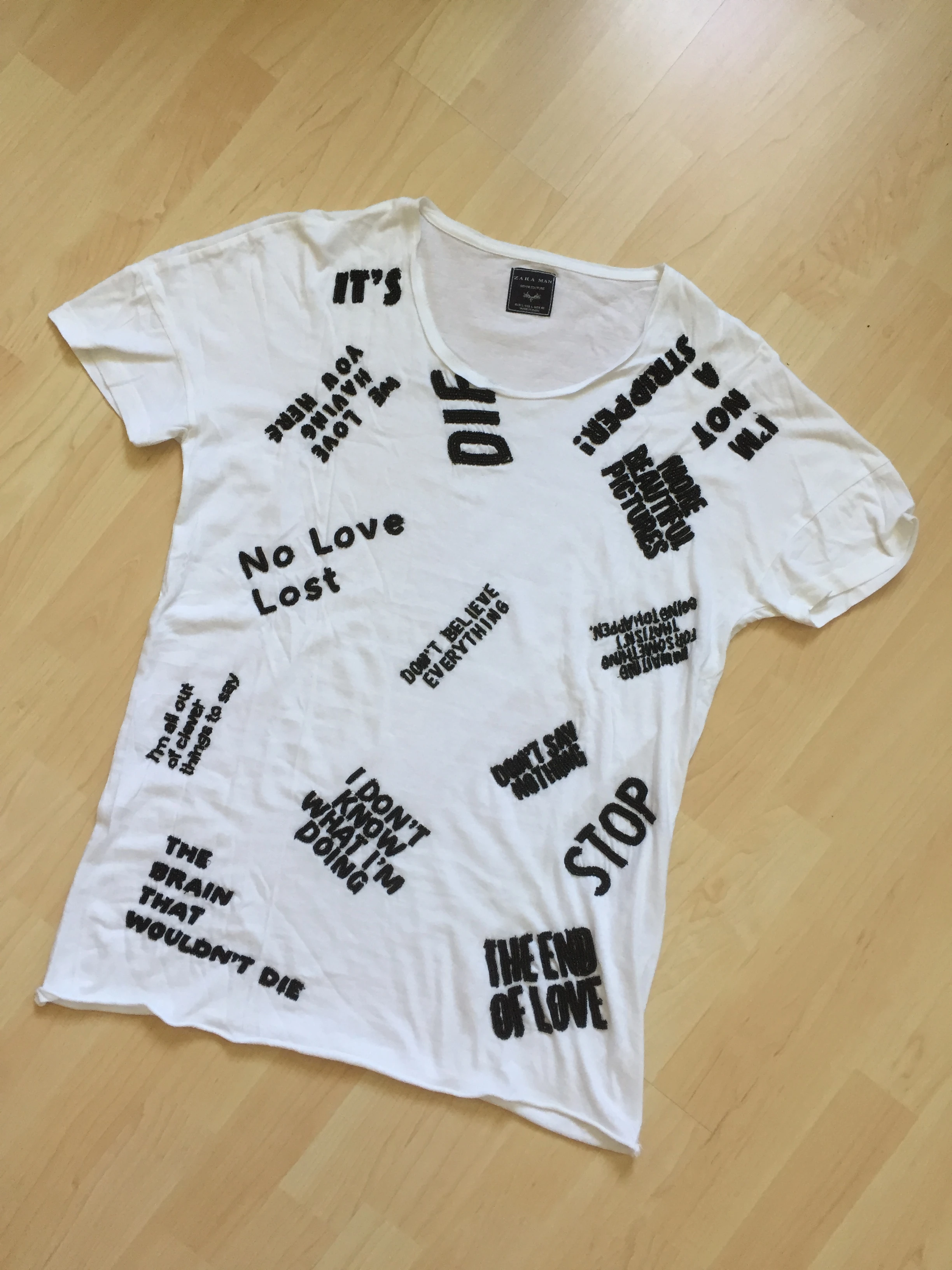 Hochwertiges Shirt Zara Man Gr. L 