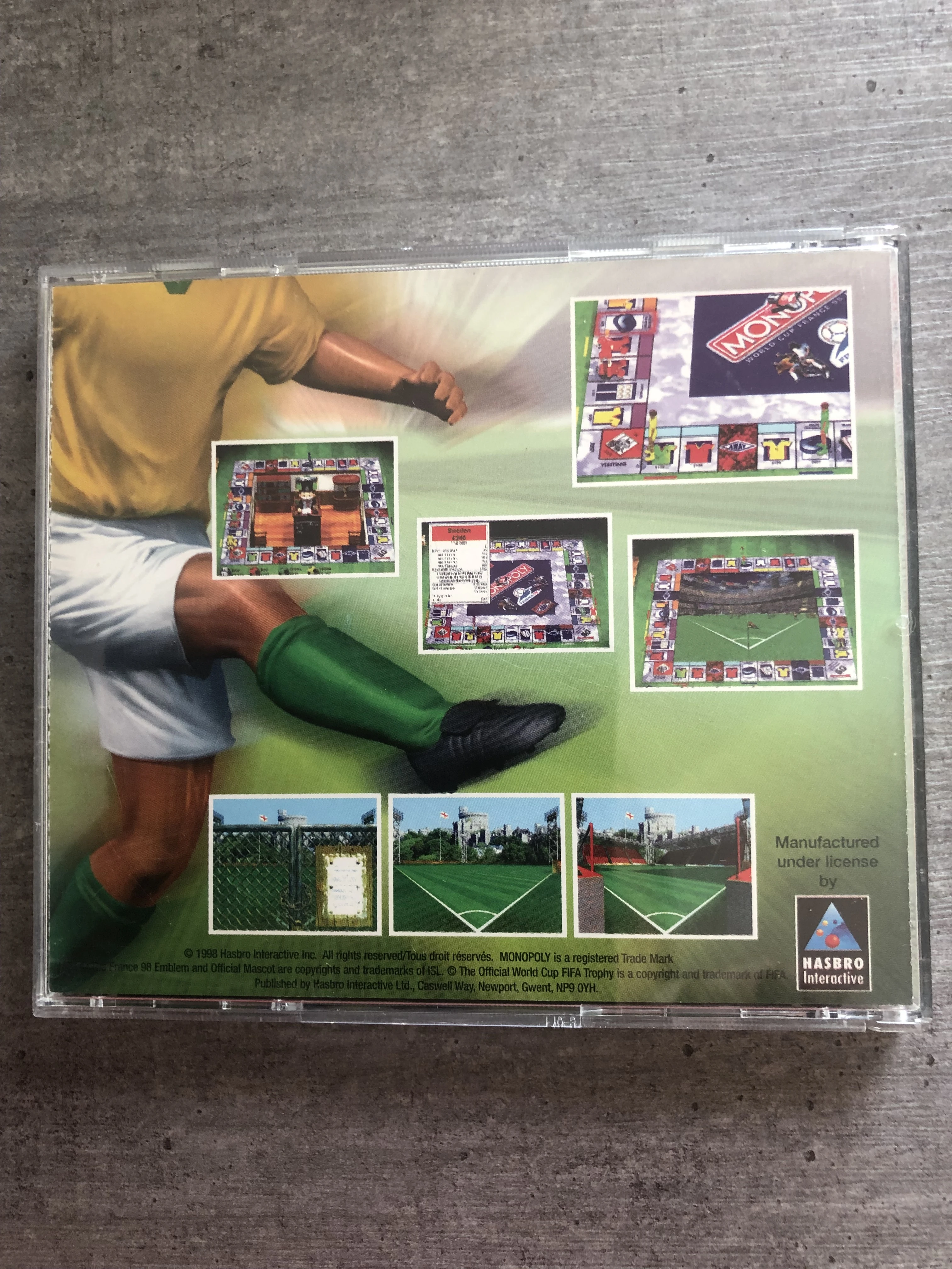   Monopoly WM Fußball Edition France 98 - PC Spiel 