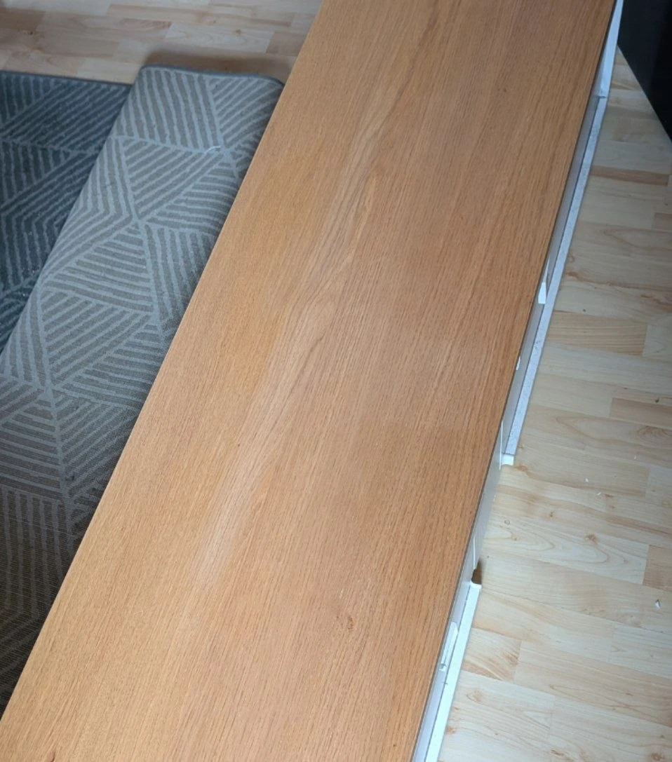 TV Fuß Abdruck