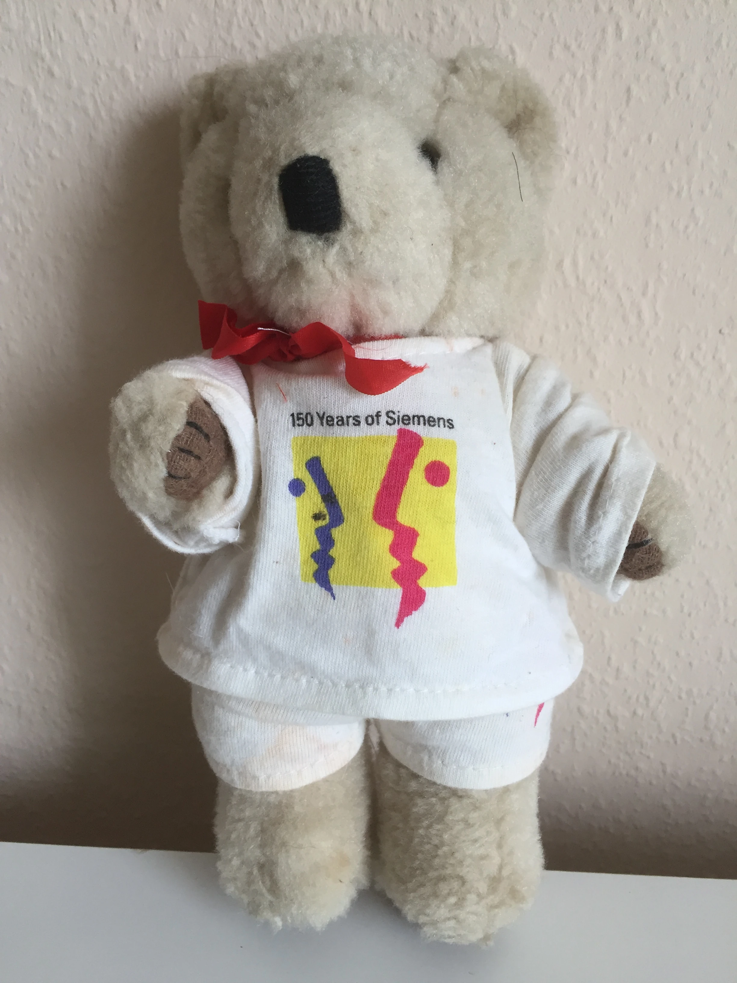 Hochwertiger Teddybär -150 Jahre Siemens 