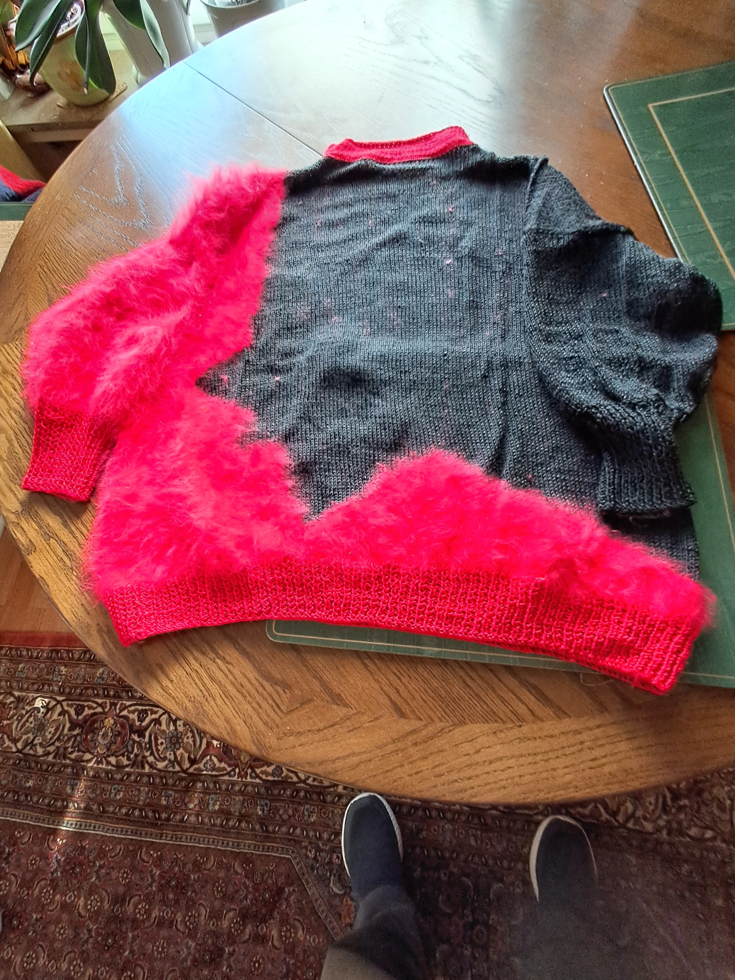 Pullover Rücken