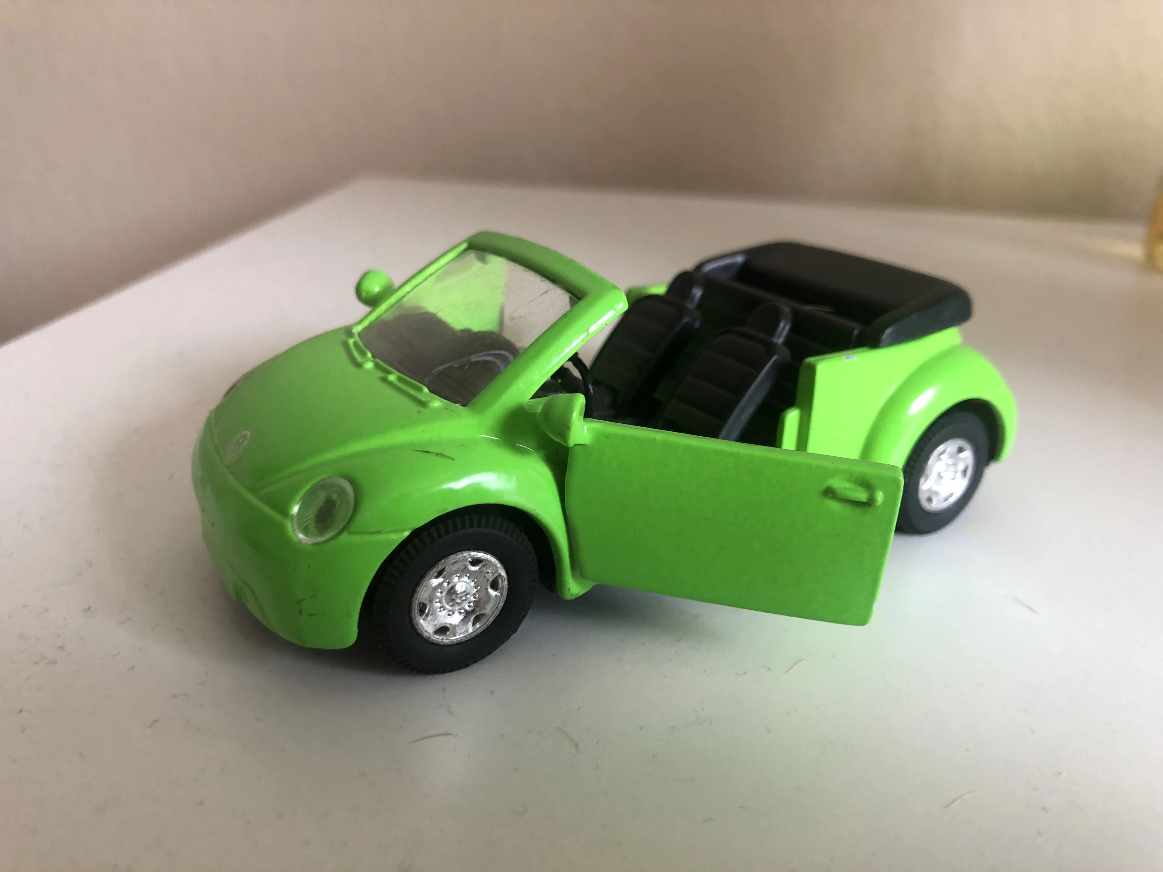   Modellauto VW New Beetle - original VW Werbemodell 