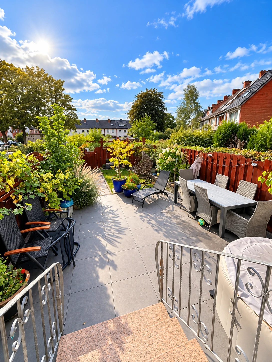 Garten vorne