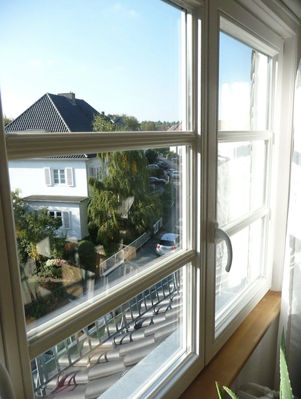 Ausblick aus dem Wohnzimmer 