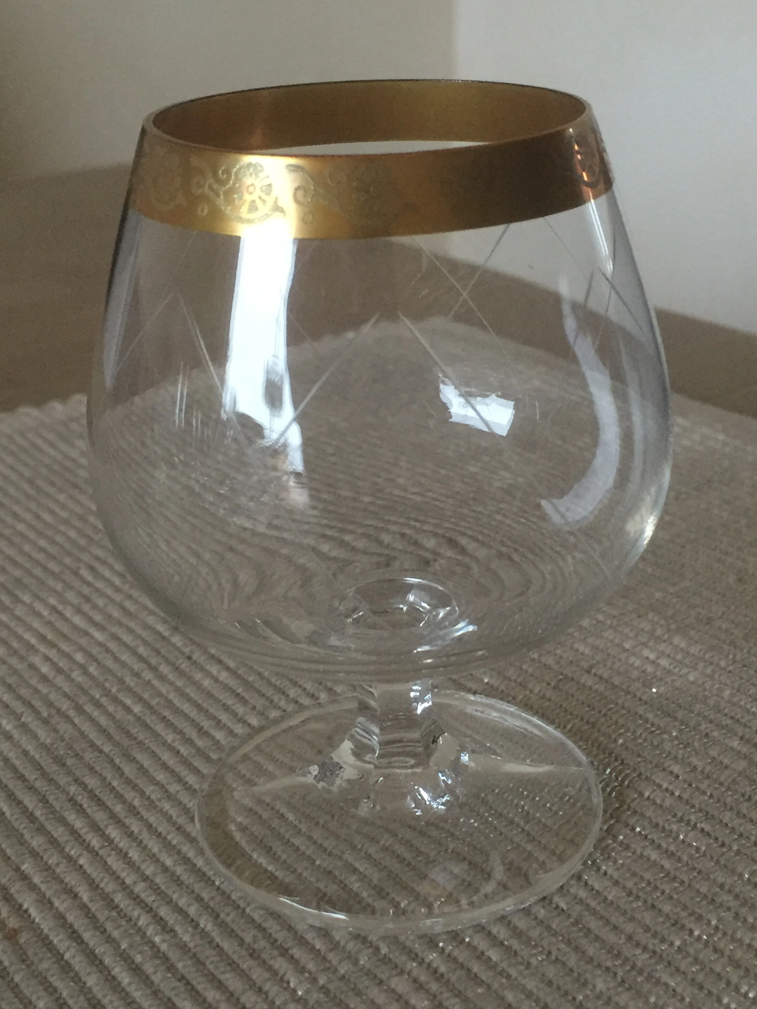 Hochwertige Cognacschwenker New York -Sammlerglas-