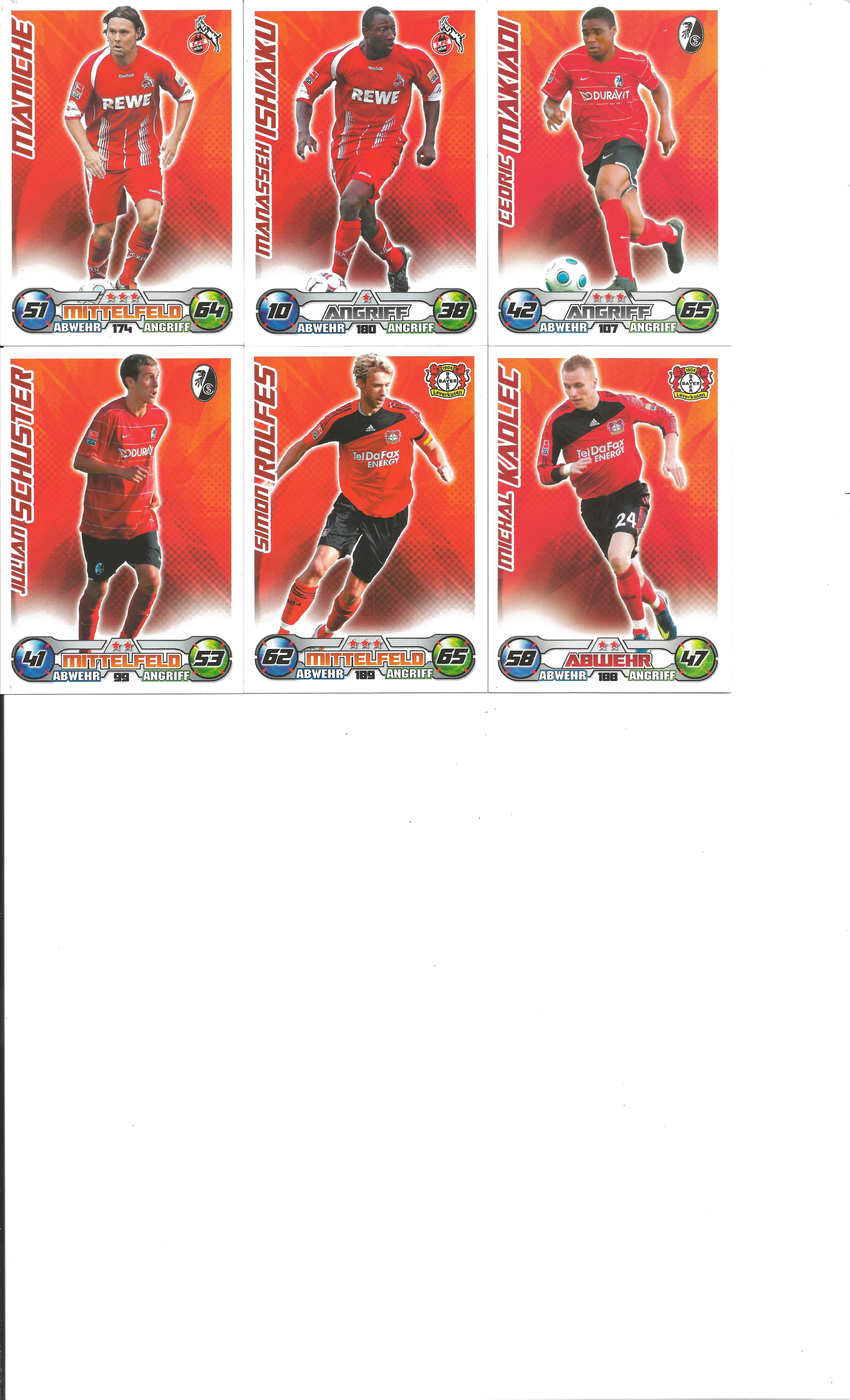 Topps Match Attax Bundesliga Karten 