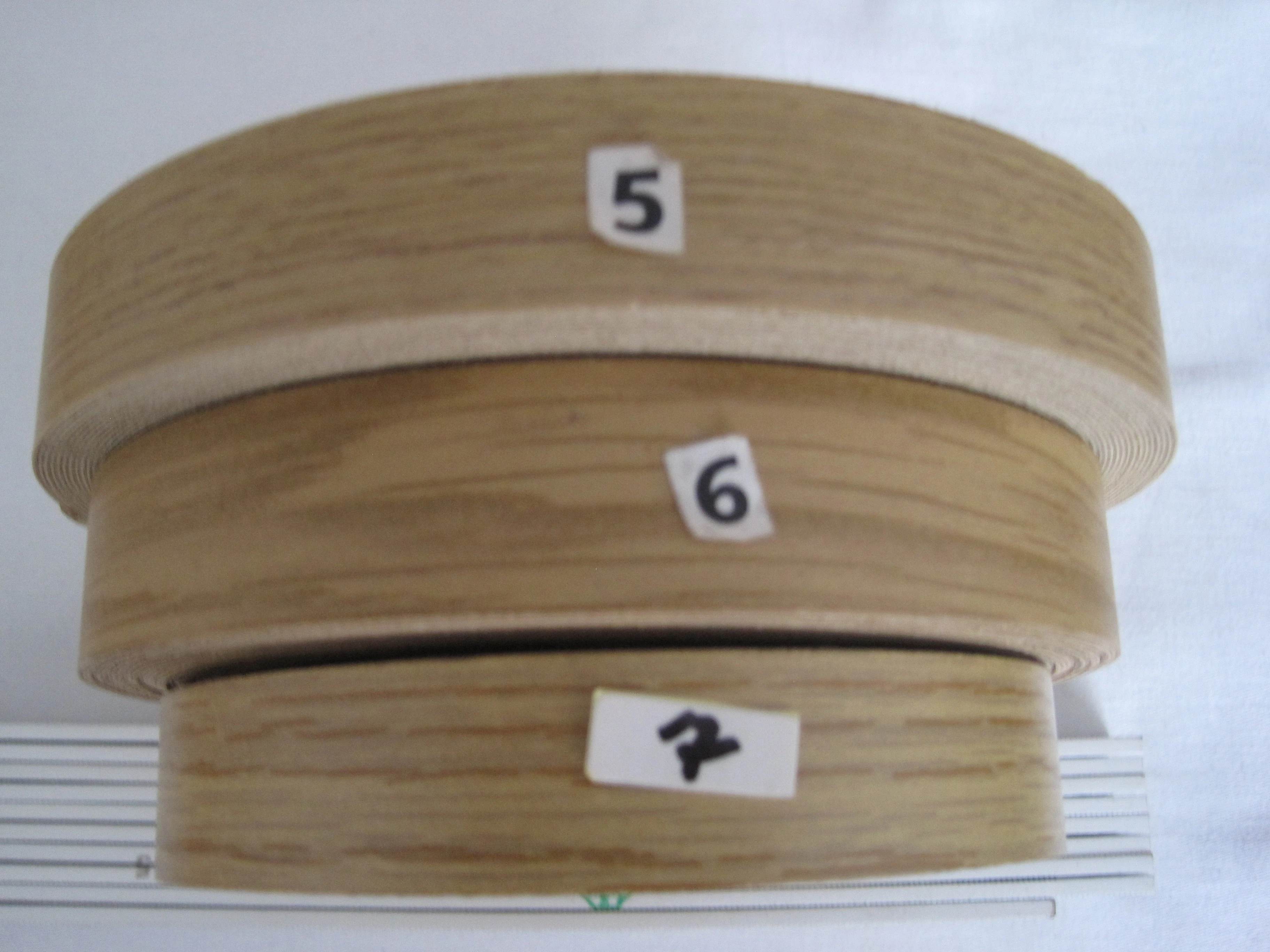 3 verschiedene Eiche