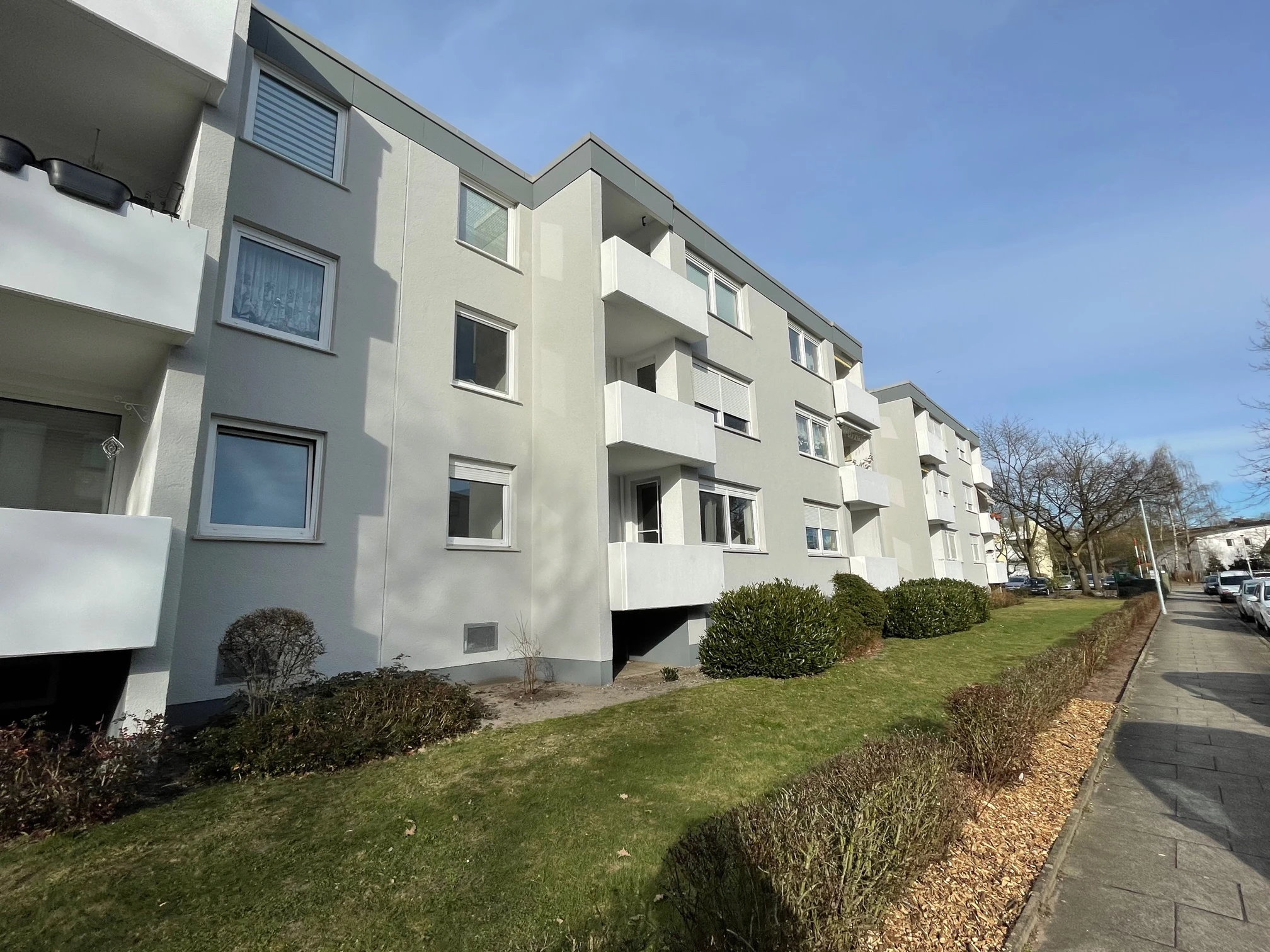 Blick von der Straße 