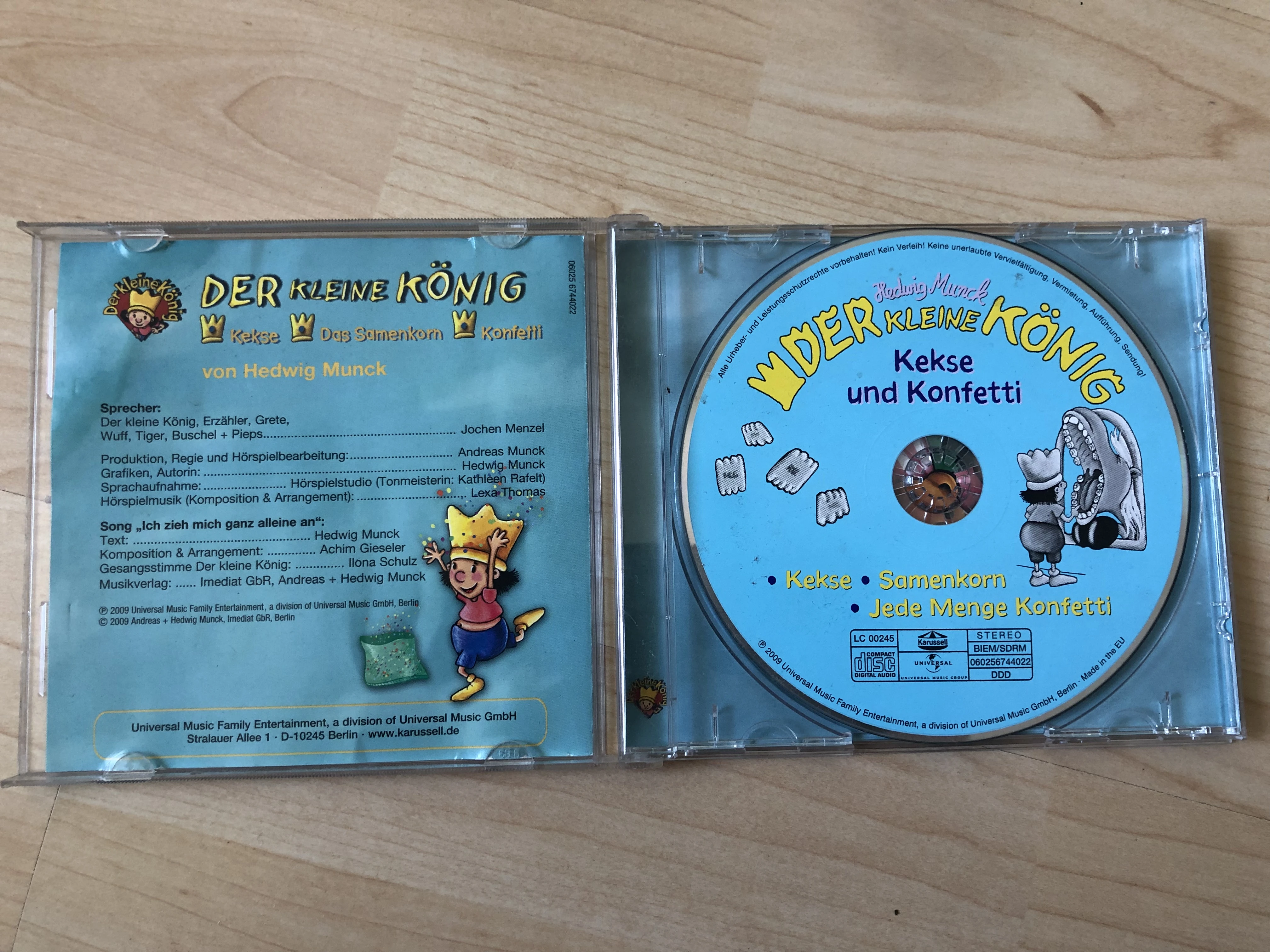 Der kleine König - Kekse und Konfetti CD