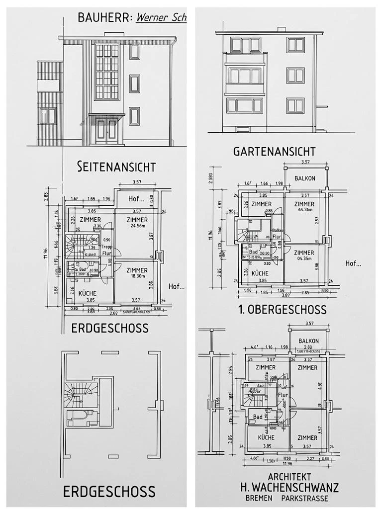 Plan , gut geschnittene Räume