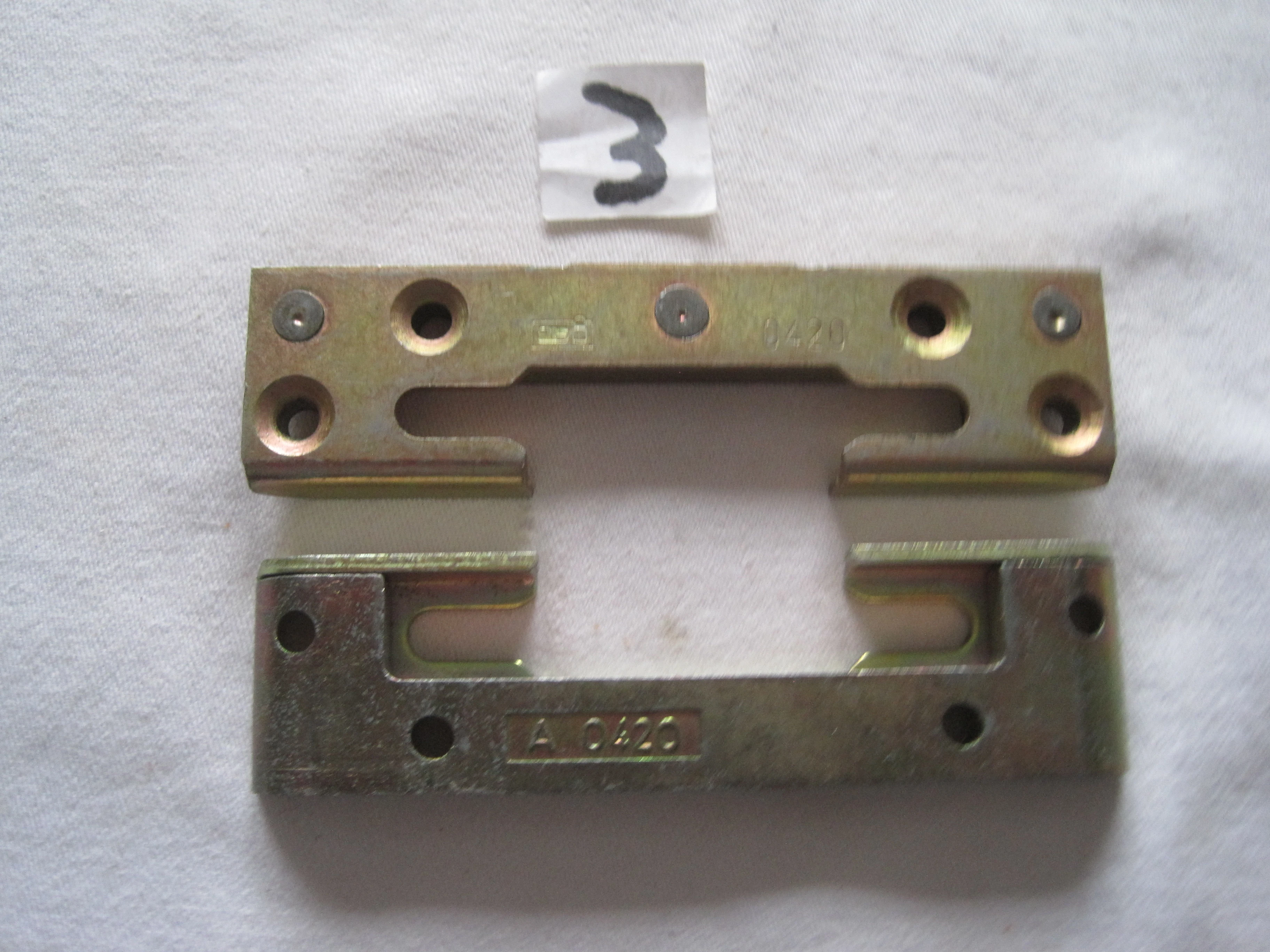 E- Schließleche 4mm Falzluft
