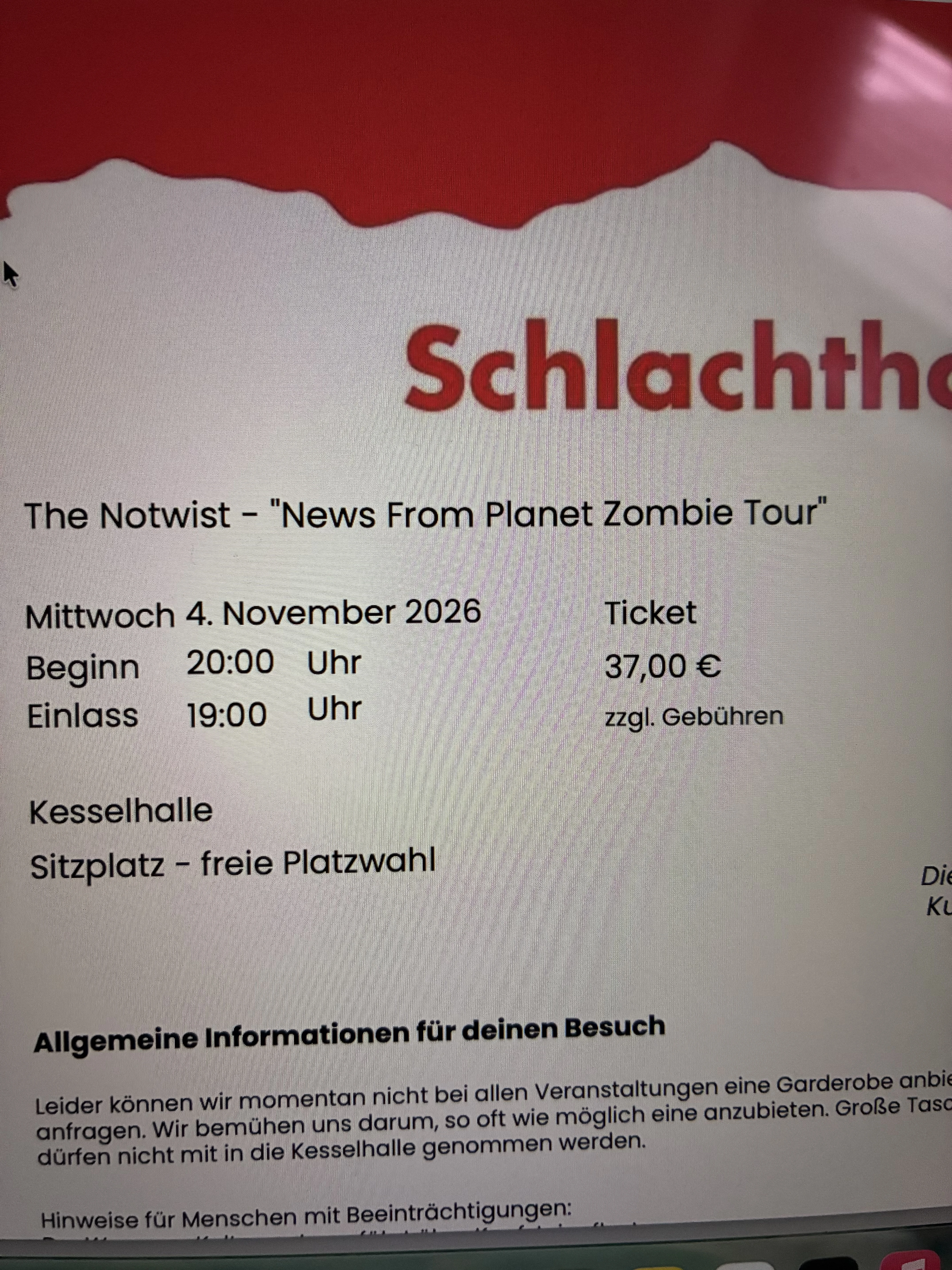 Auszug PDF-Ticket 