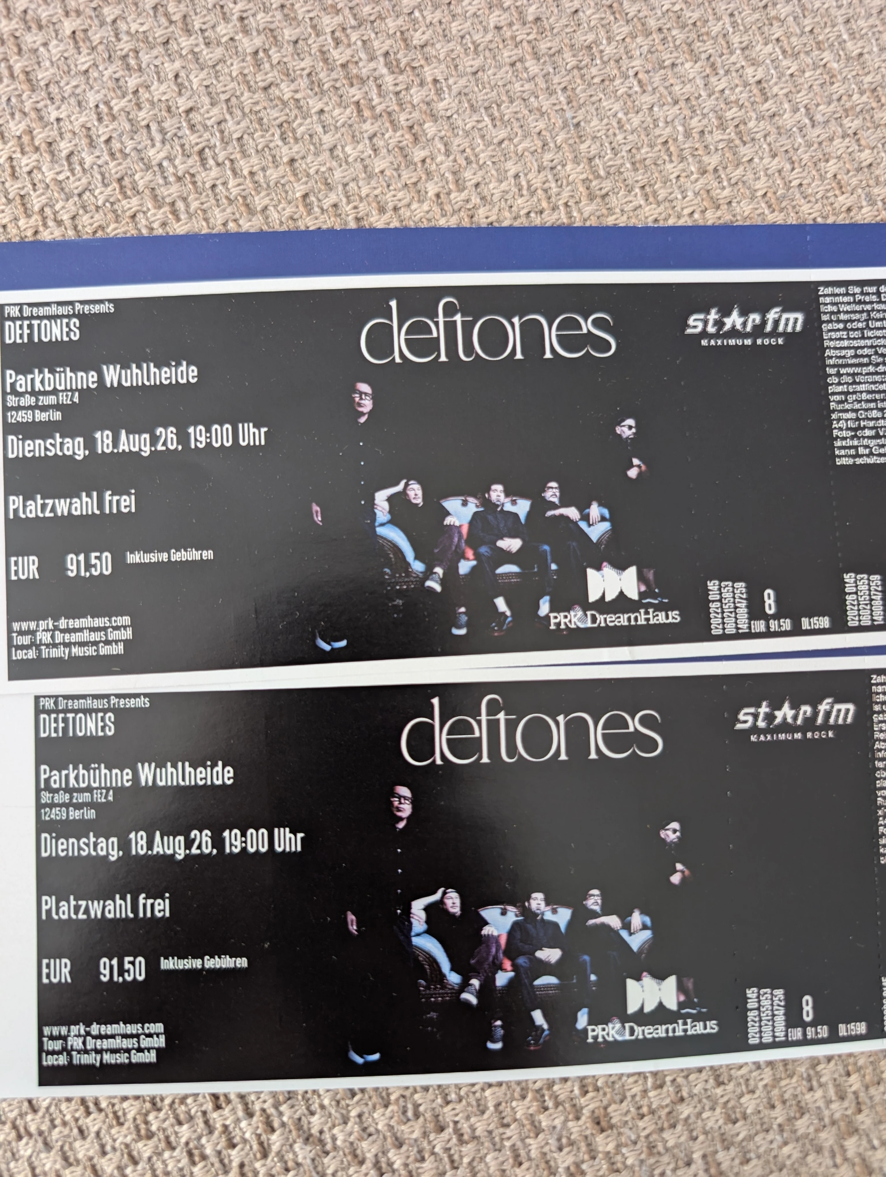 Deftones Tickets