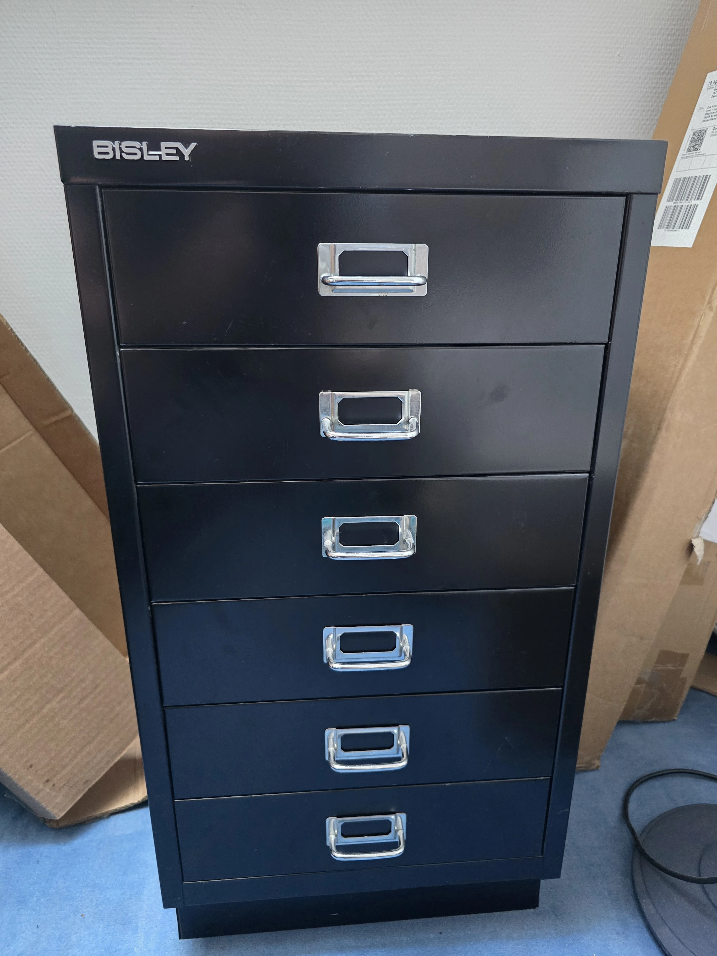 Bisley Schwarz 6 Schübe