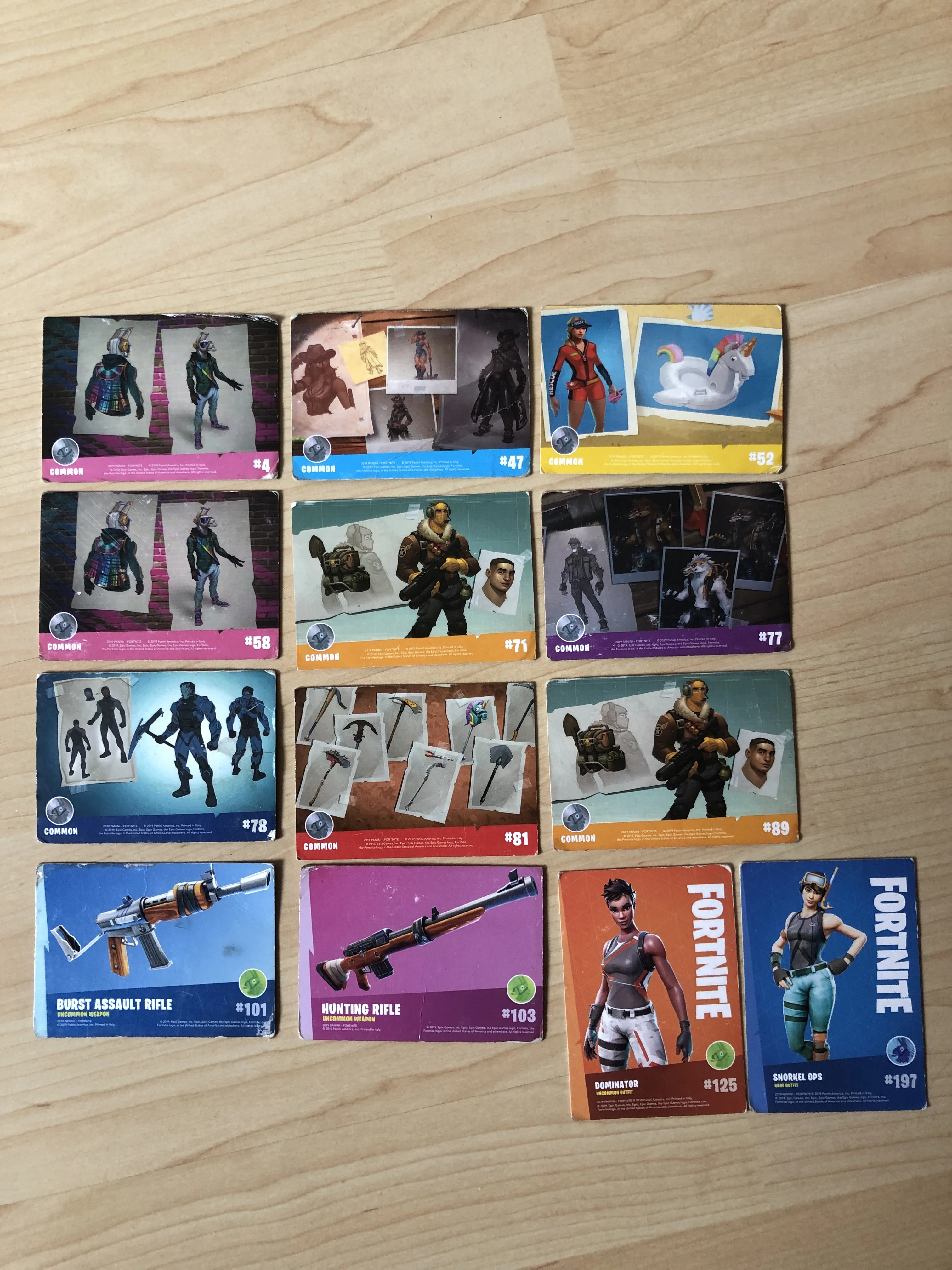 Panini Fortnite Sammelkarten 