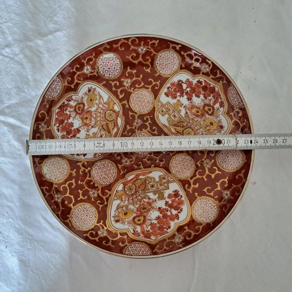 Japanischer Teller Gold Imari