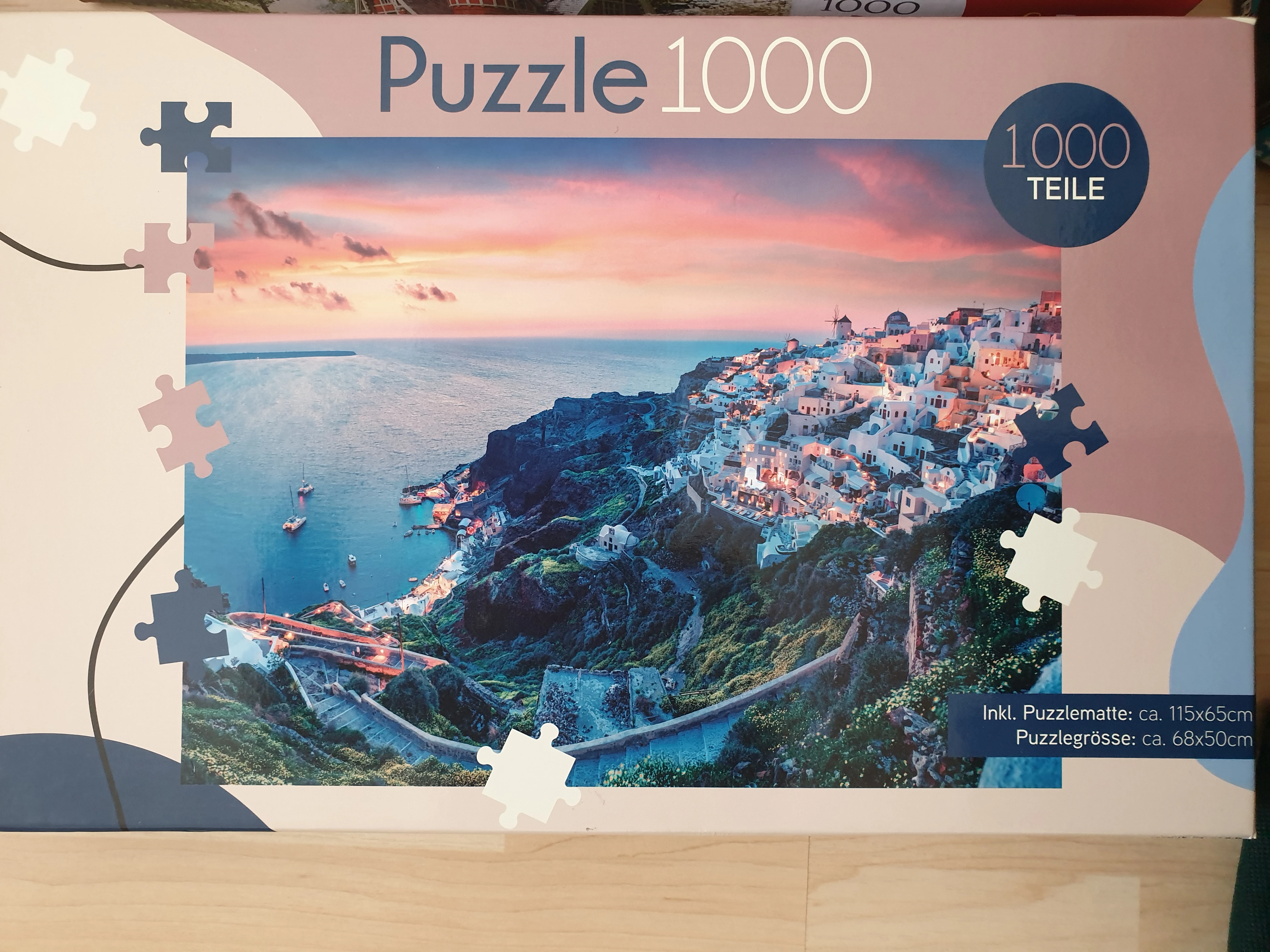 1000Teile, 2 Teile fehlen, 1 Euro