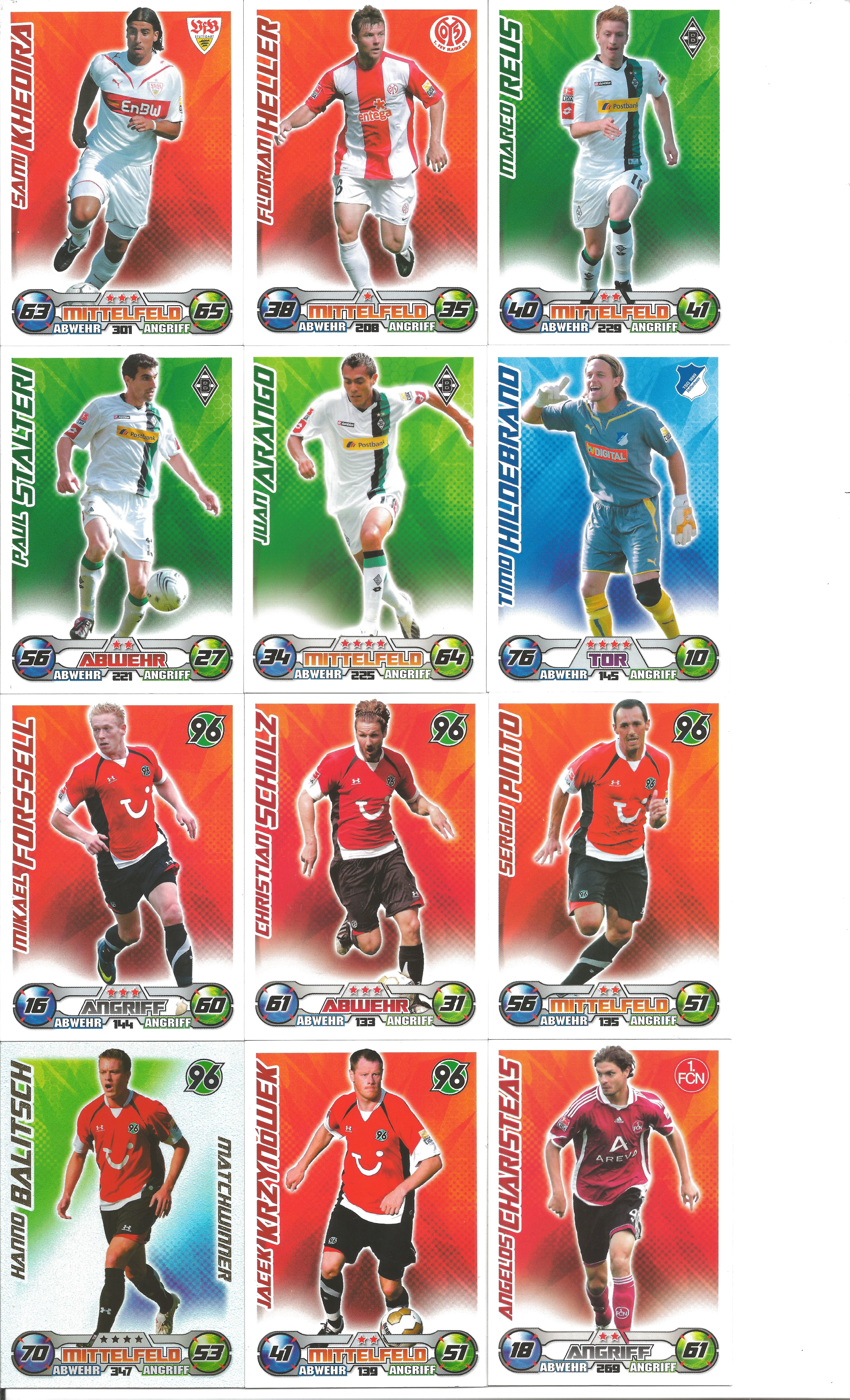 Topps Match Attax Bundesliga Karten 