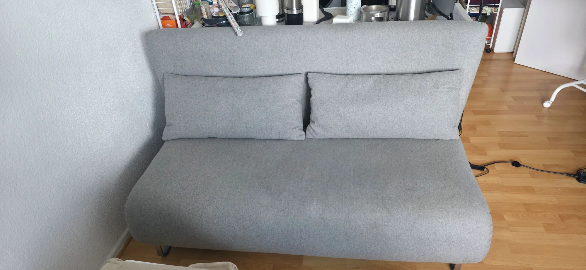Zusammengeklappt 140 x 70 cm