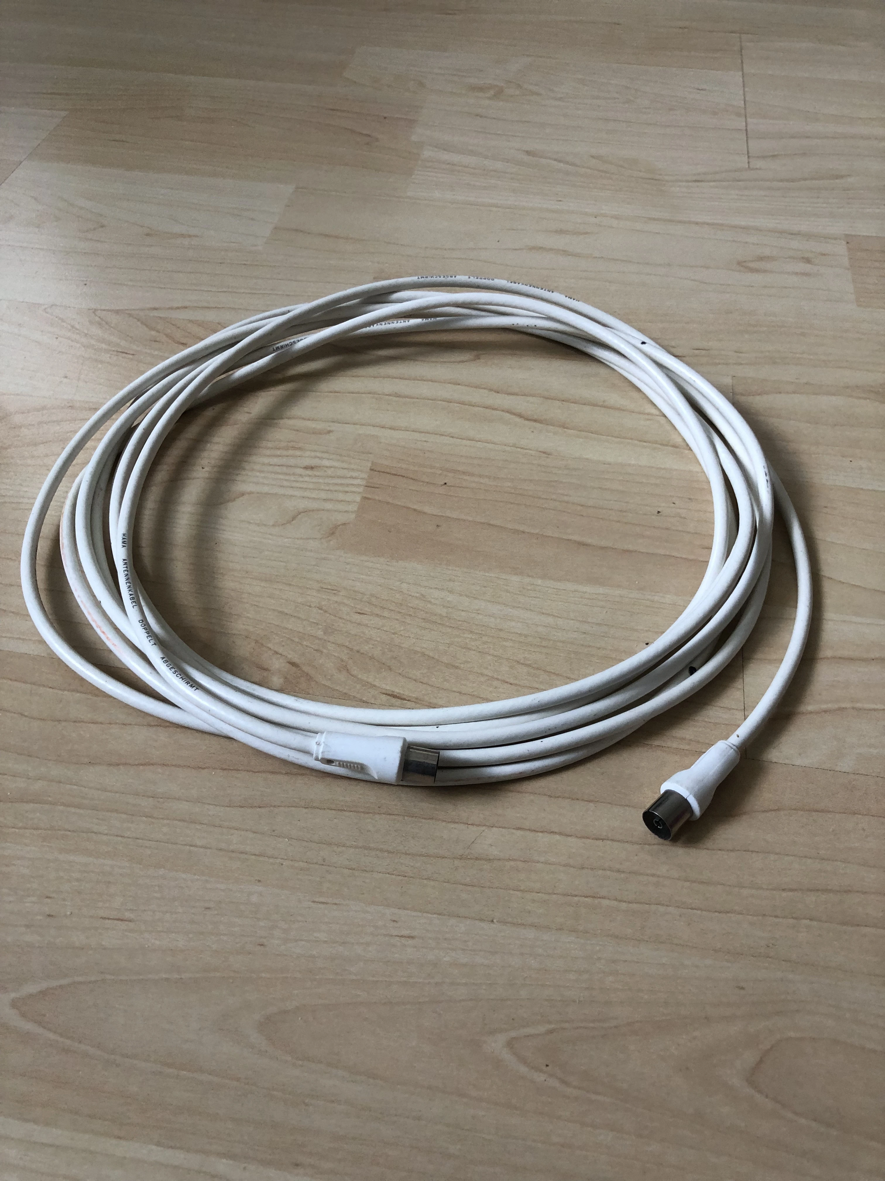 Antennenkabel Koax-Stecker auf Koax-Buchse