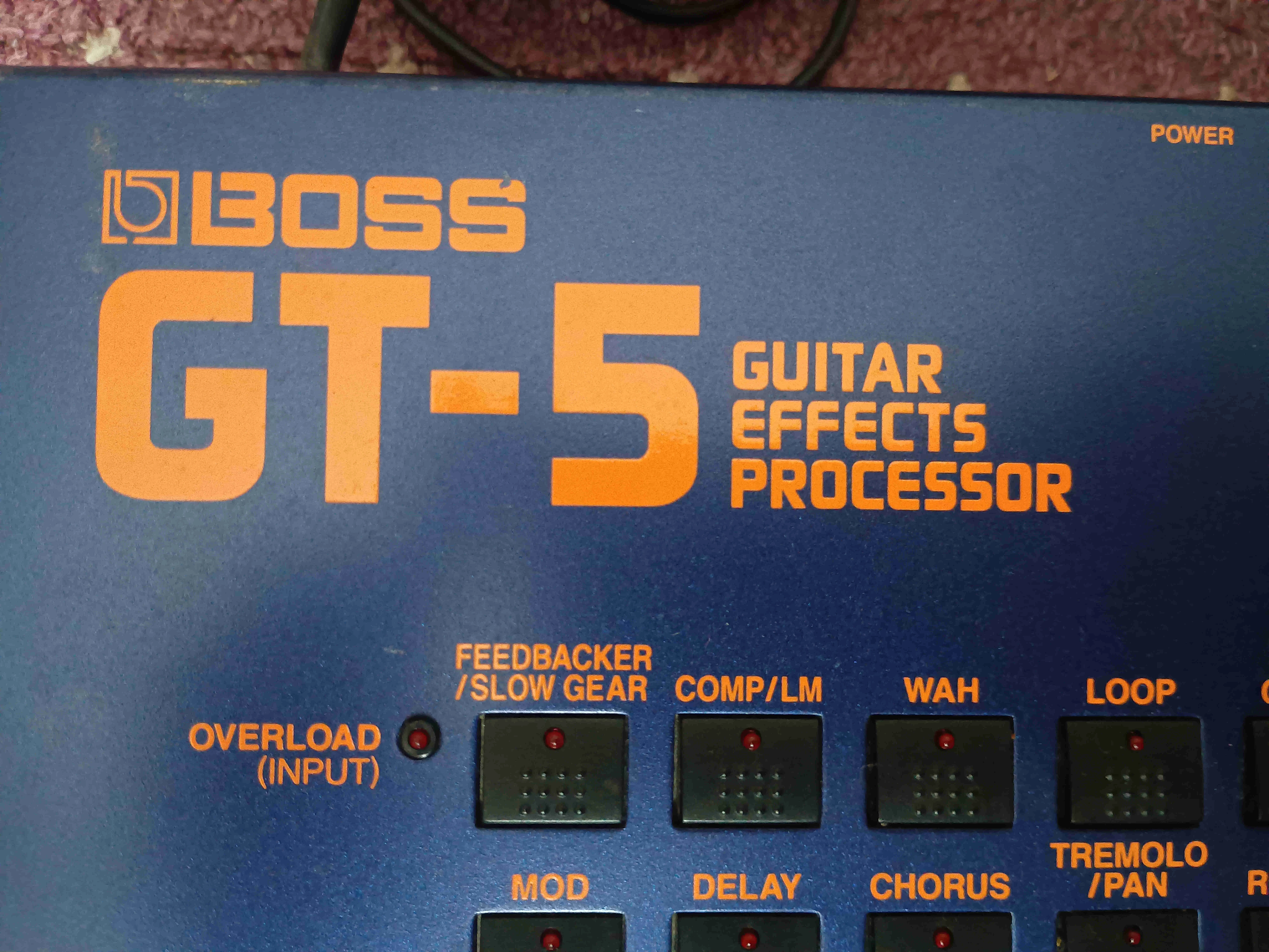 GT-5 Guitar Effects Processor