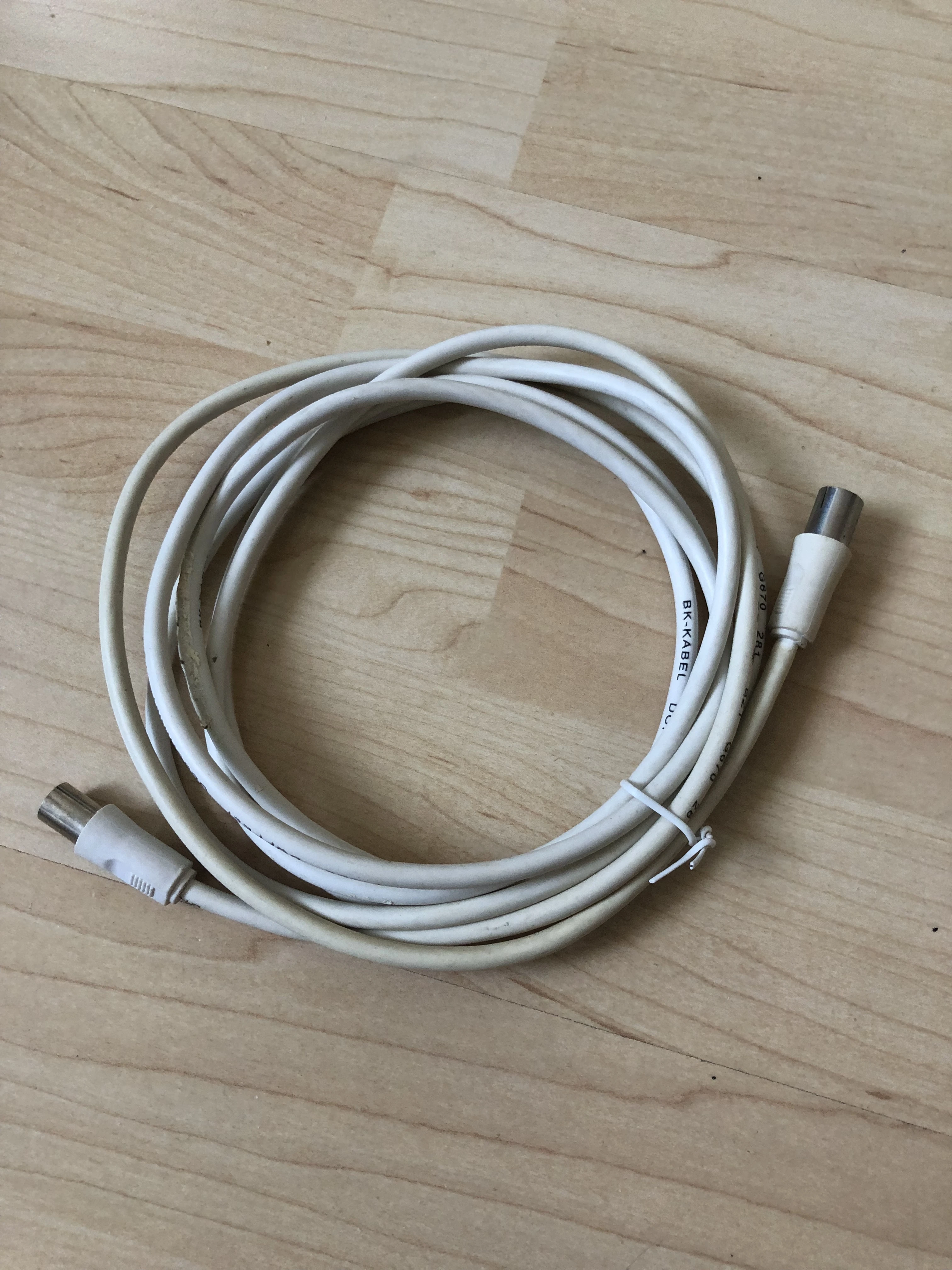 Antennenkabel Koax-Stecker auf Koax-Buchse