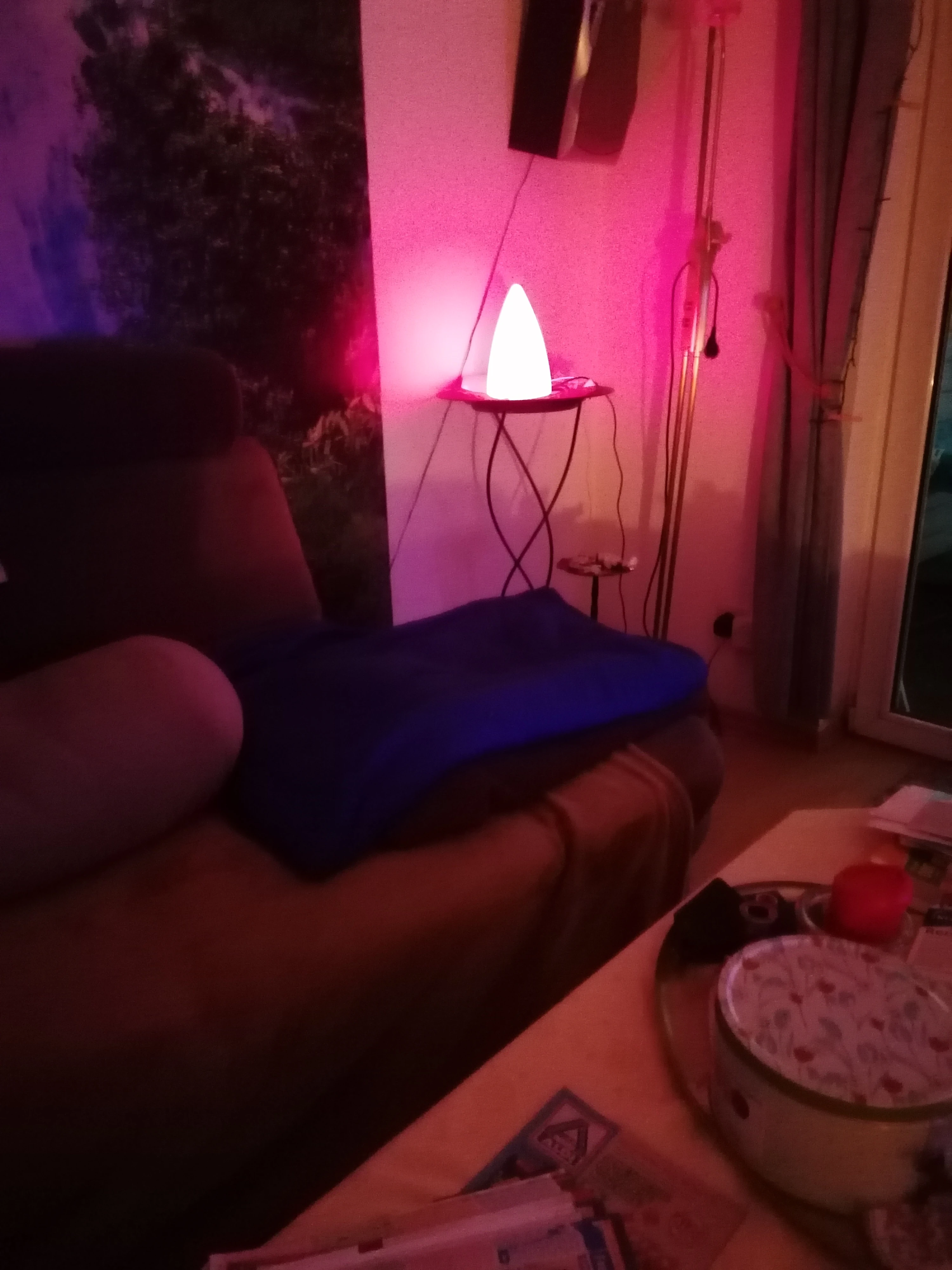 Lampe Mehrfarbig