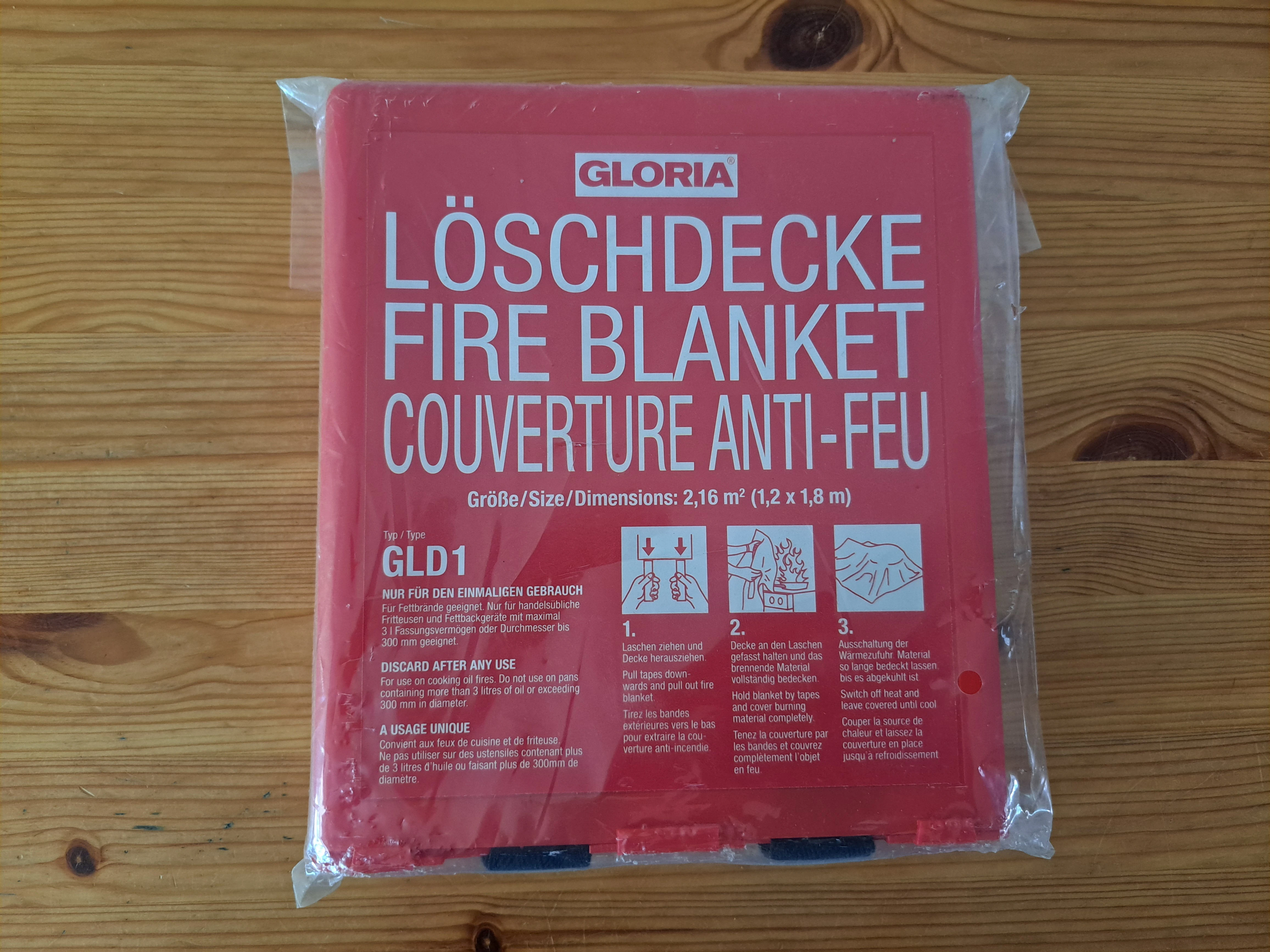 Löschdecke 