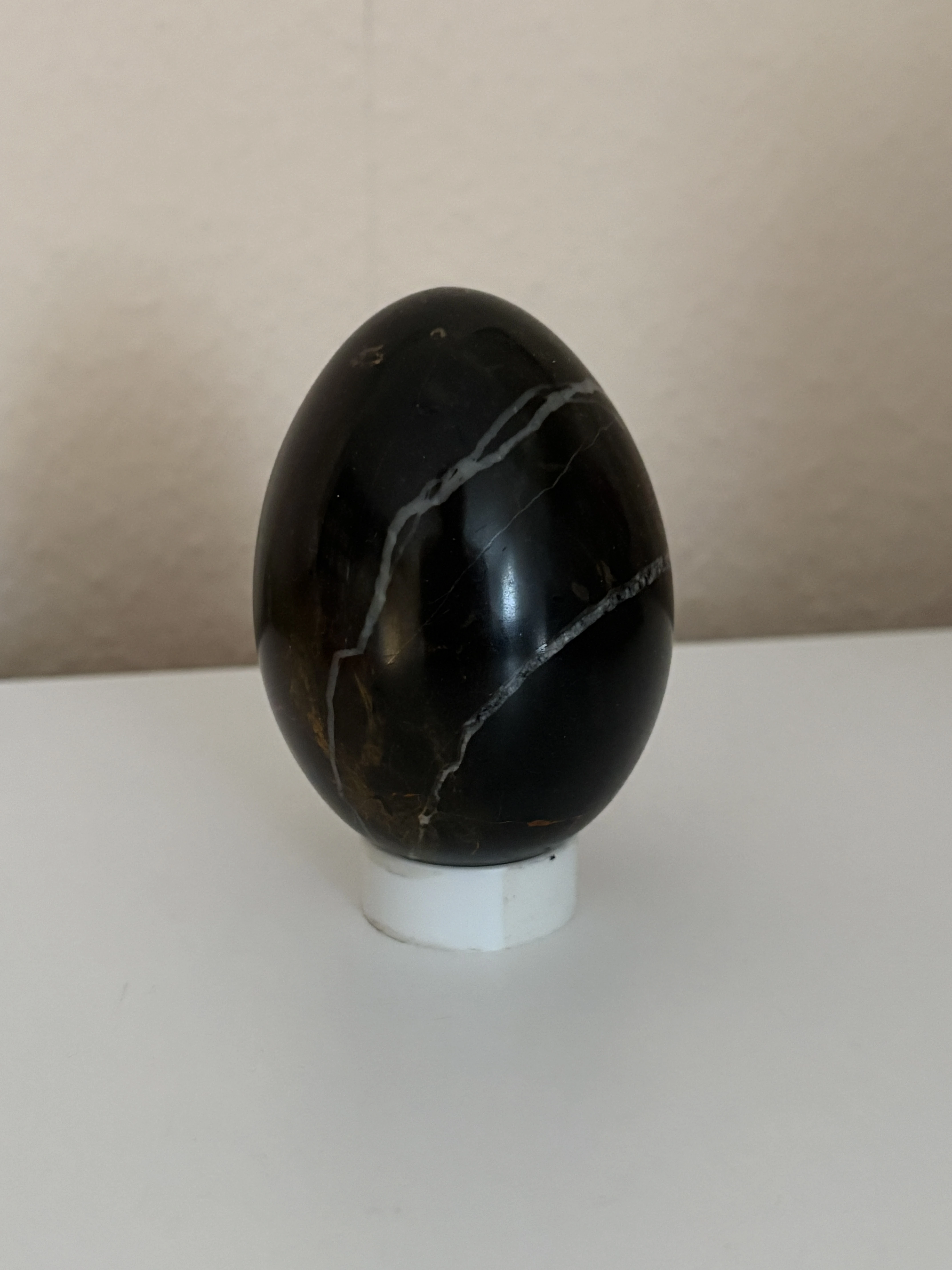   Rauchquarz / Onyx / Achat Zebra-Ei -Sammler- 