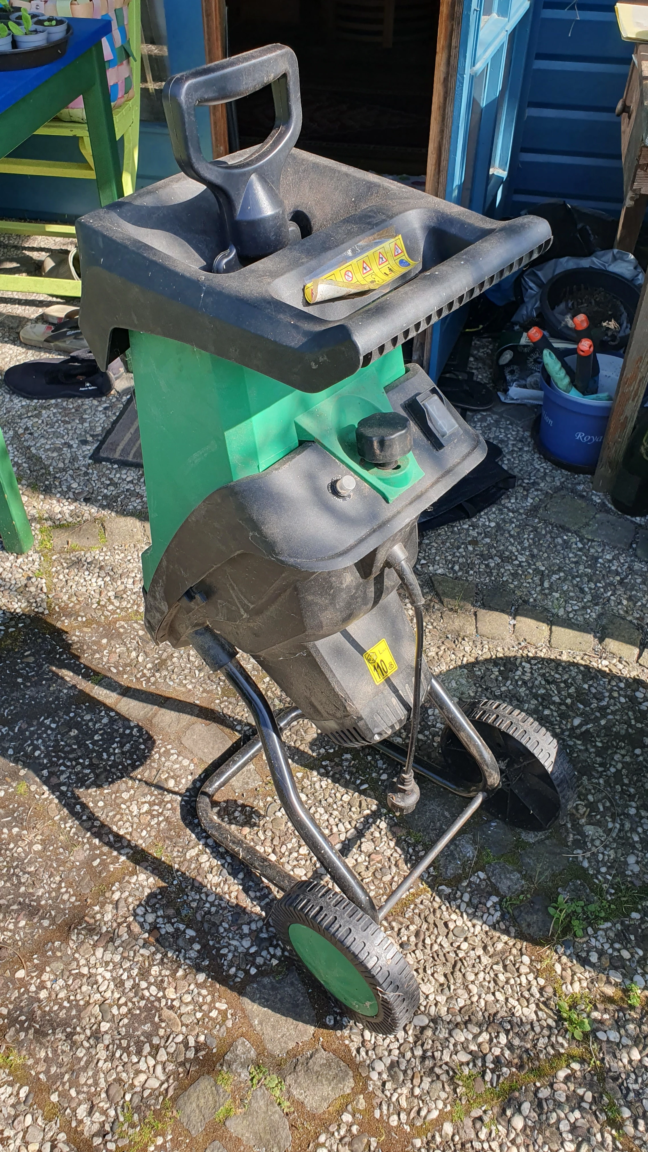 Häcksler Hinten