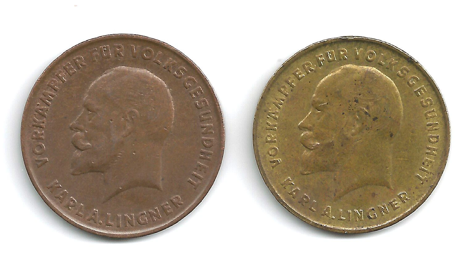 Medaille Wertmarke Lingner Werke Dresden/Sachsen 