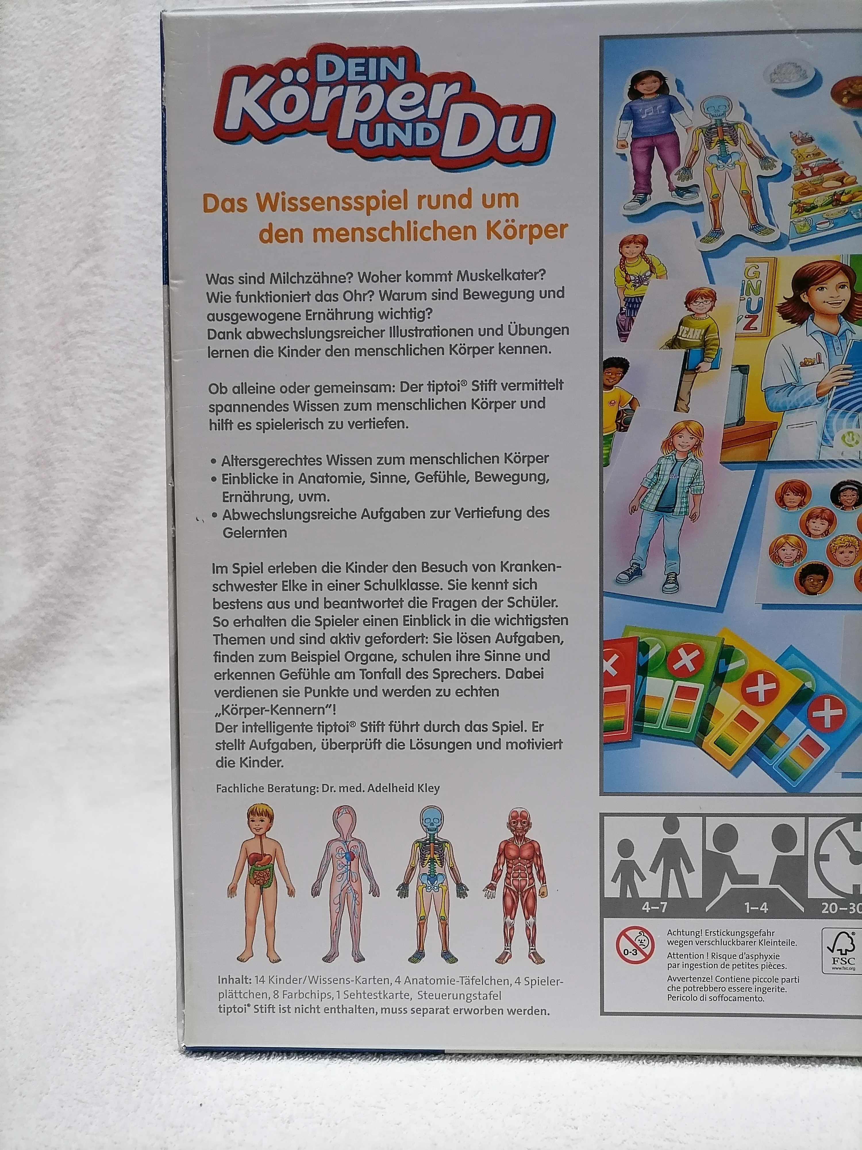 Ravensburger tiptoi - Dein Körper und Du - 00560