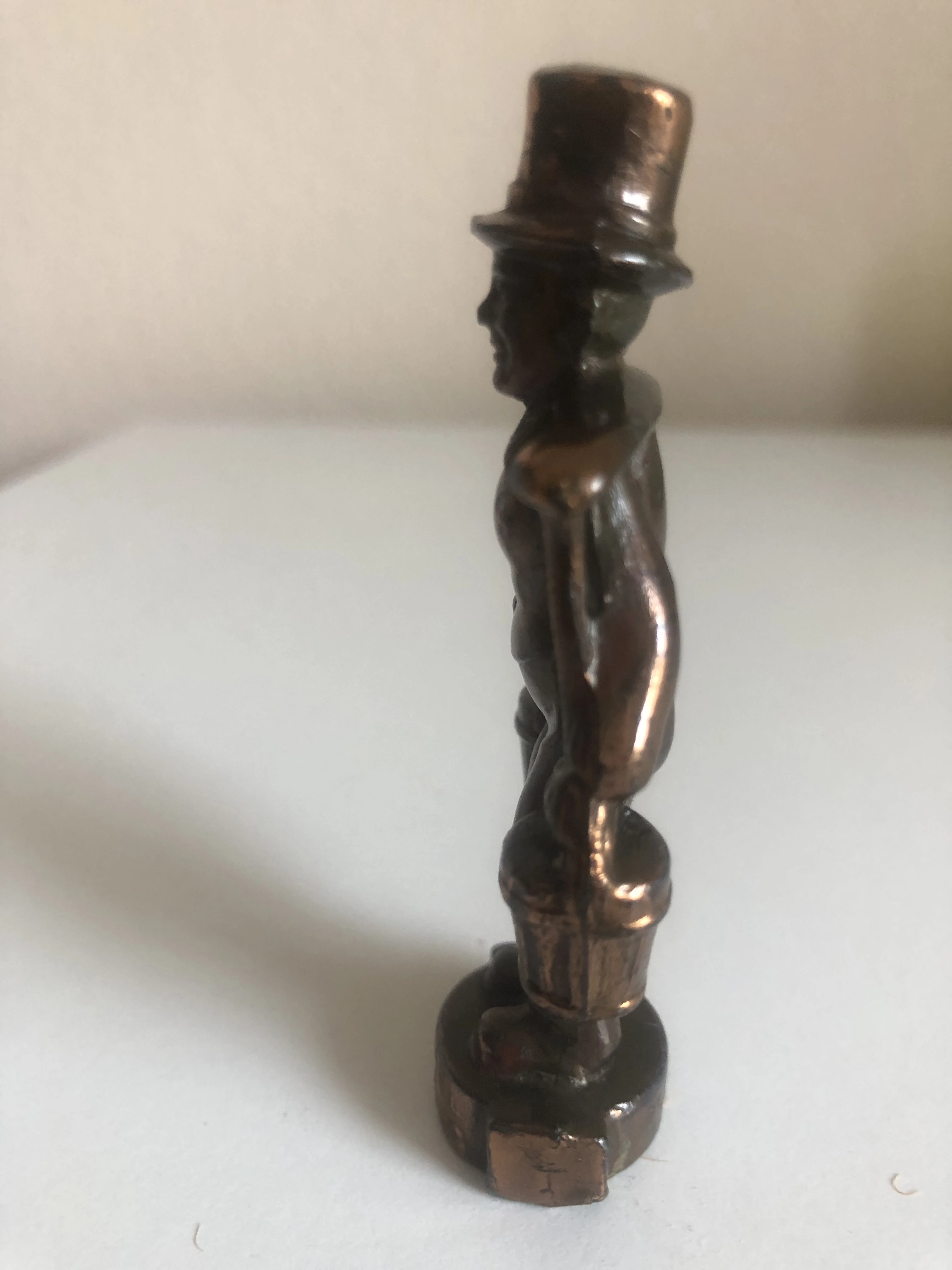  Hummel Hamburg - Mors -Wasserträger- Bronzefigur 