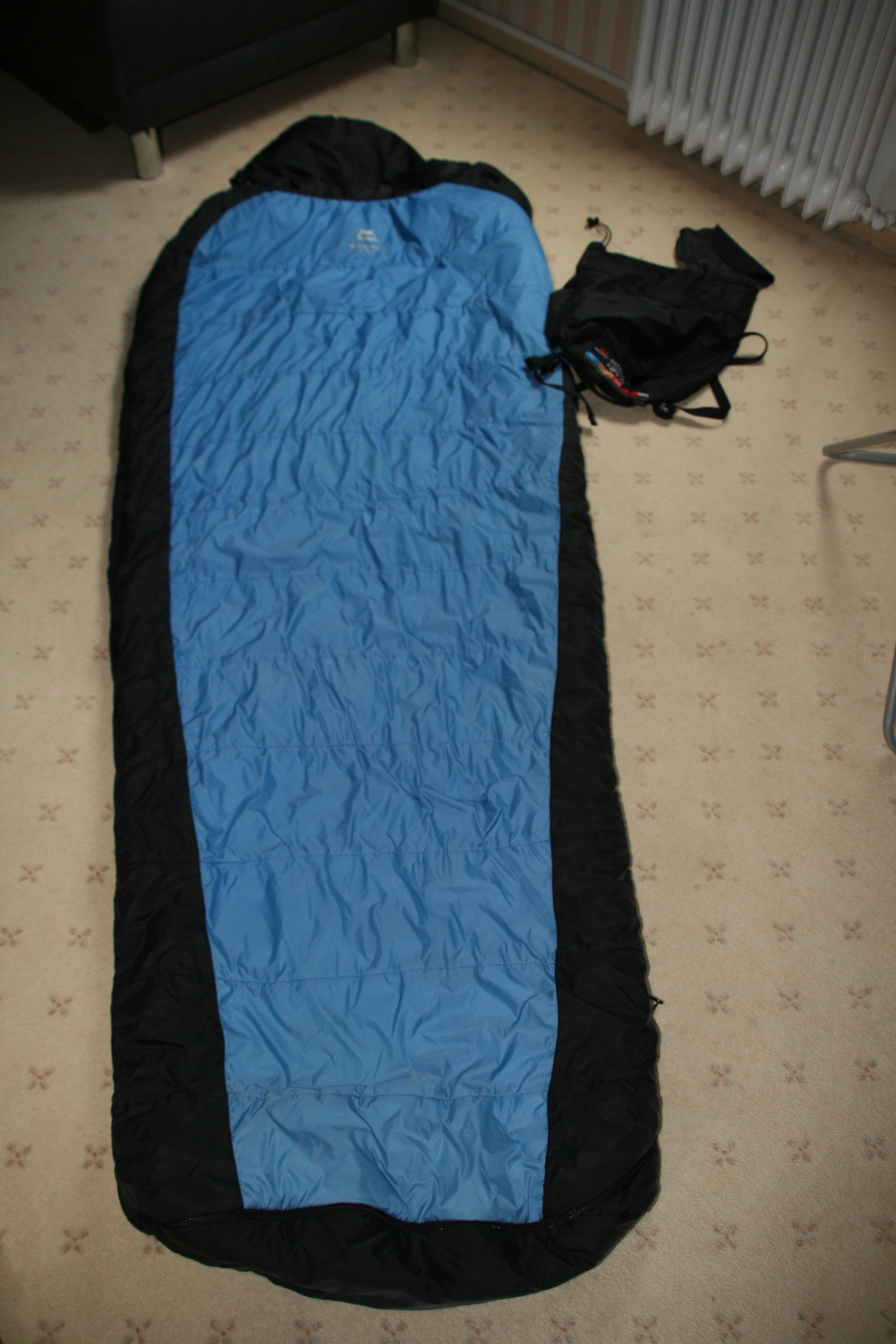Gesamter Schlafsack