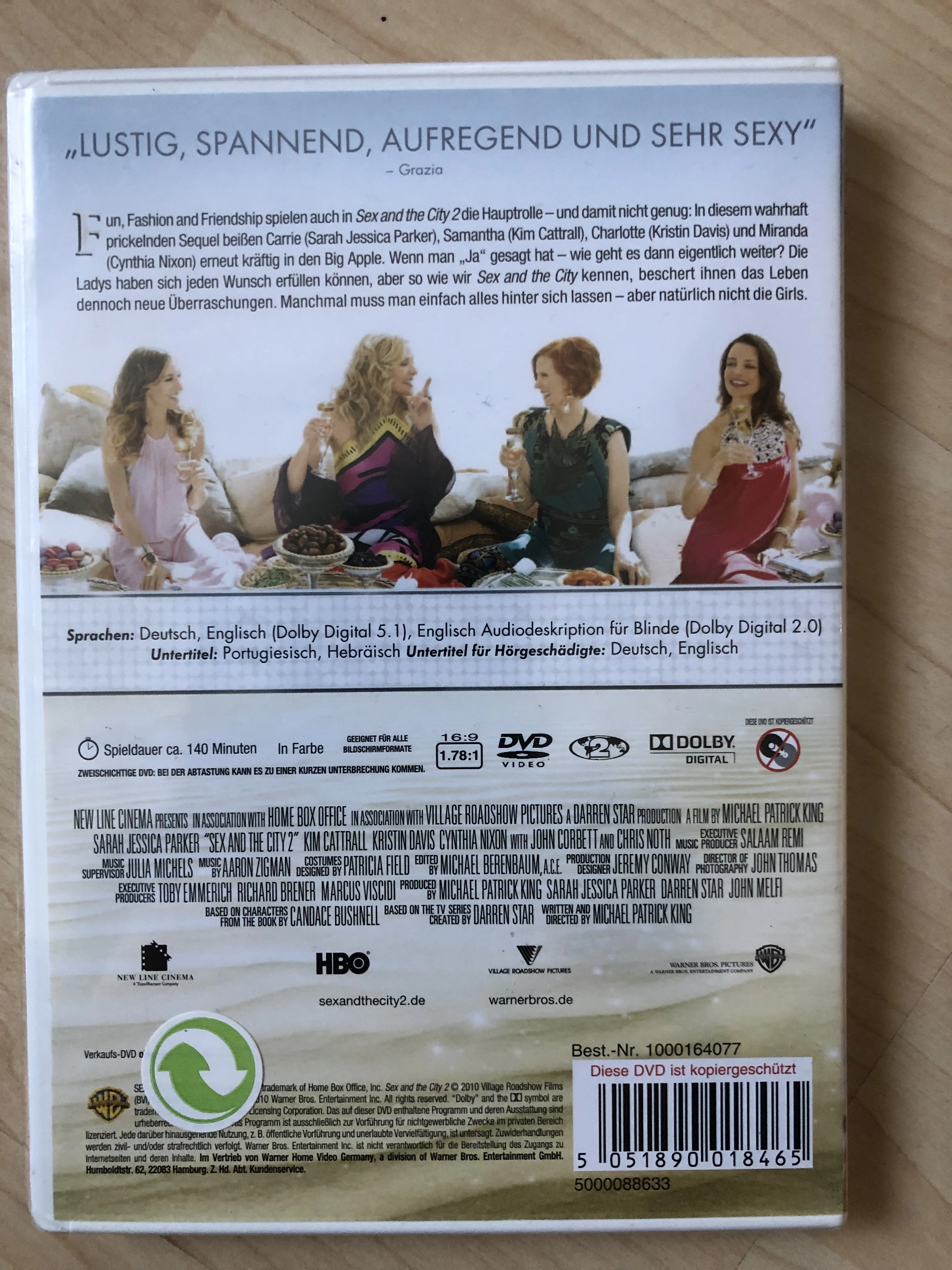 Sex and the City 2 DVD -NEU- 