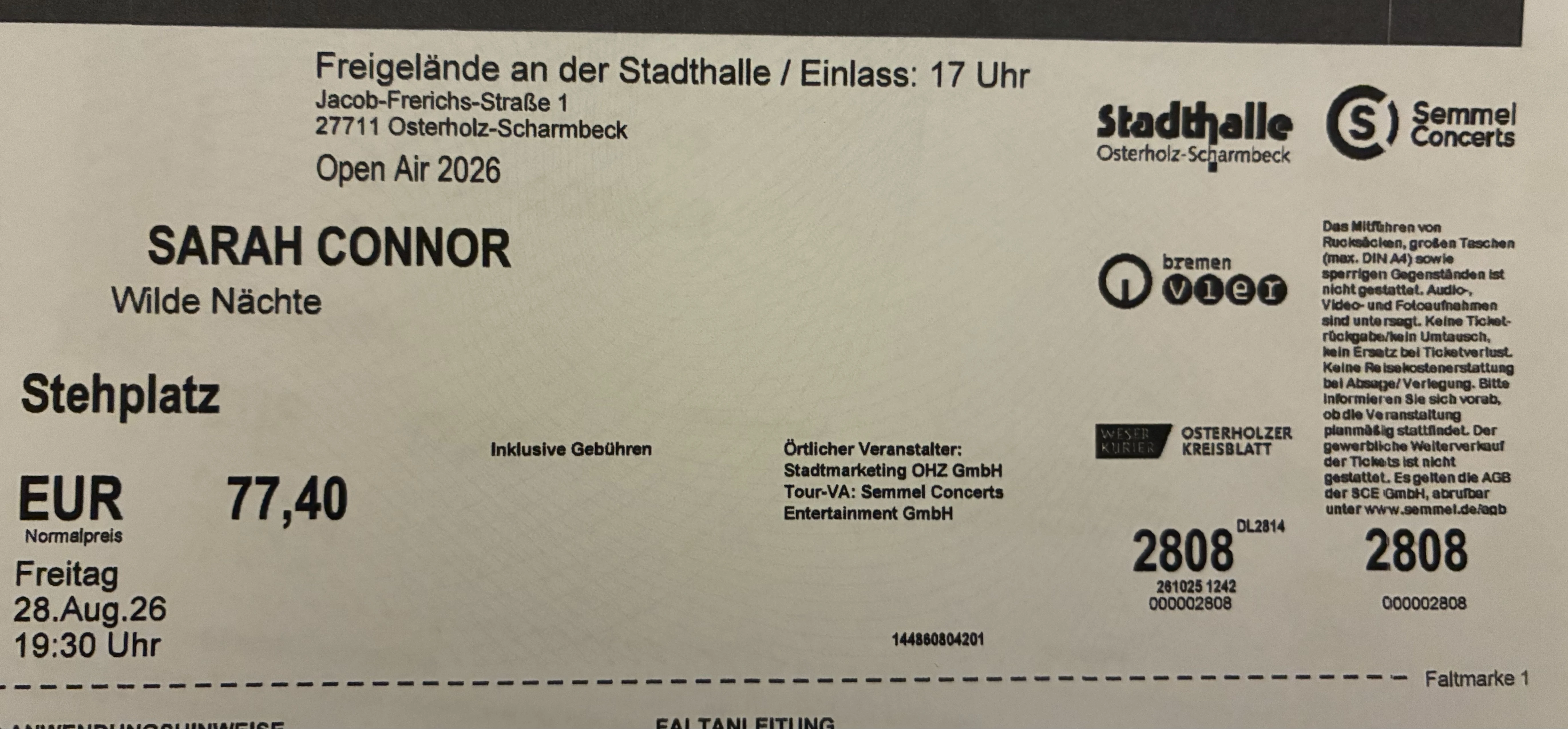 Foto Ticket