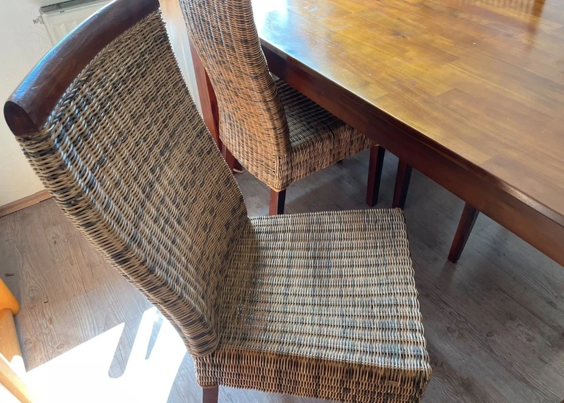 Rattan-Stühle