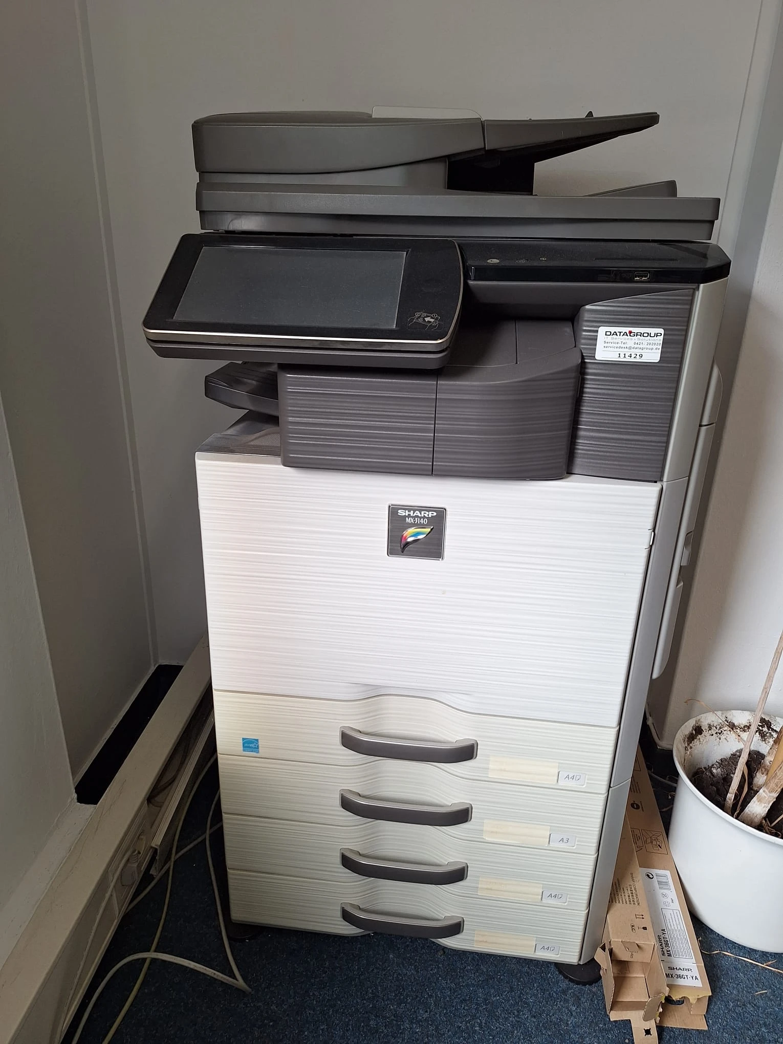 Sharp MX-3140N A3 Farb-Multifunktionsdrucker